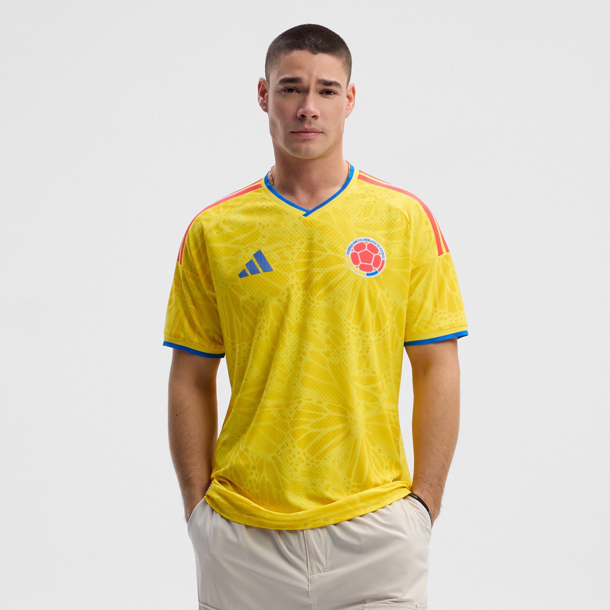 Colombia National Team 2026 Home On Field Jersey Yellow