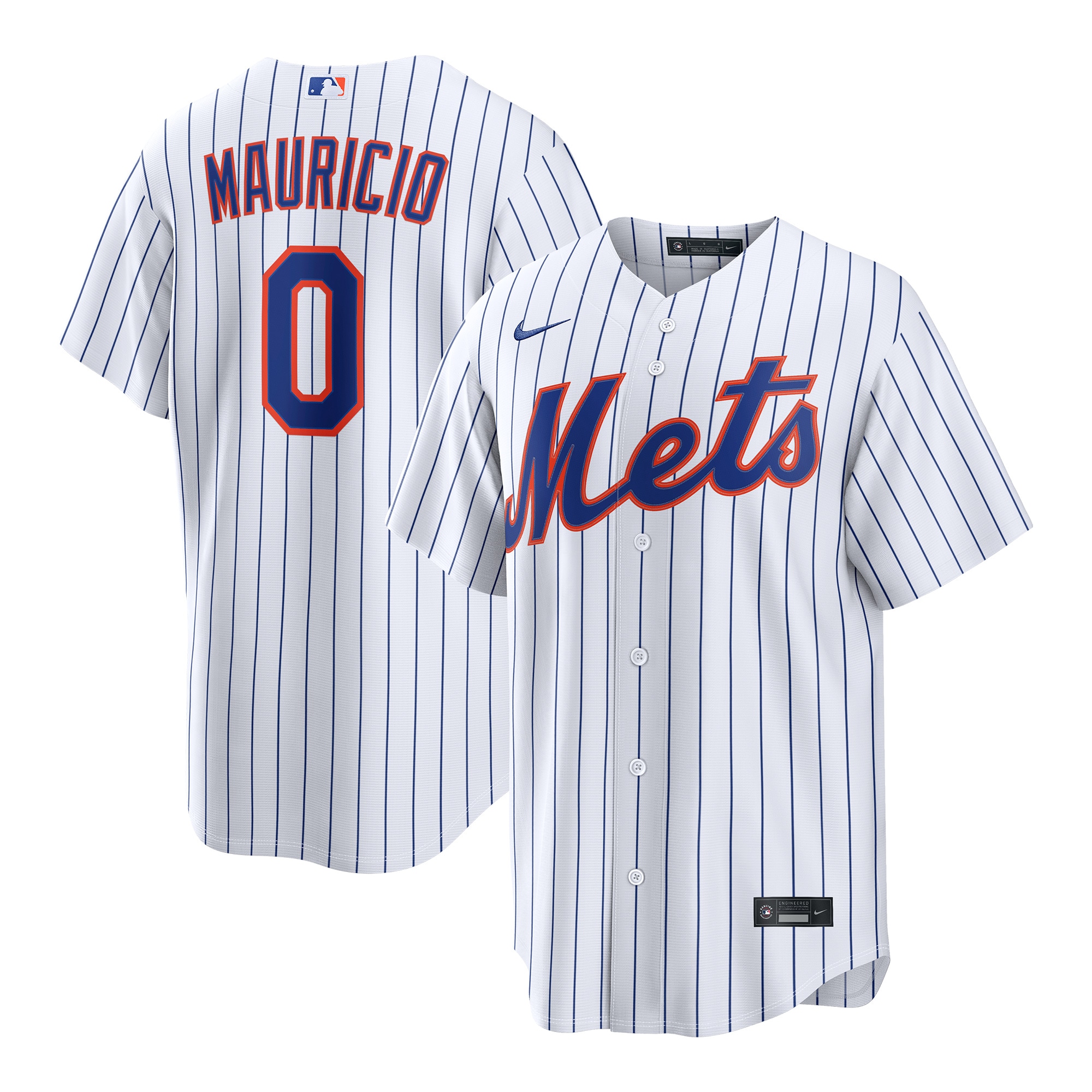 Ronny Mauricio New York Mets Home Replica Jersey White