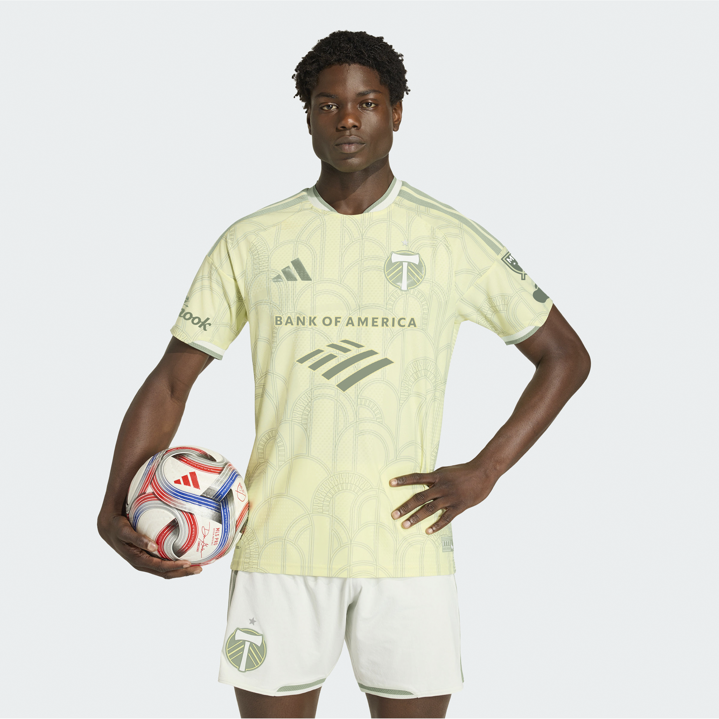 Portland Timbers 2026 Civic Stadium Kit On Field Patch Jersey Yellow