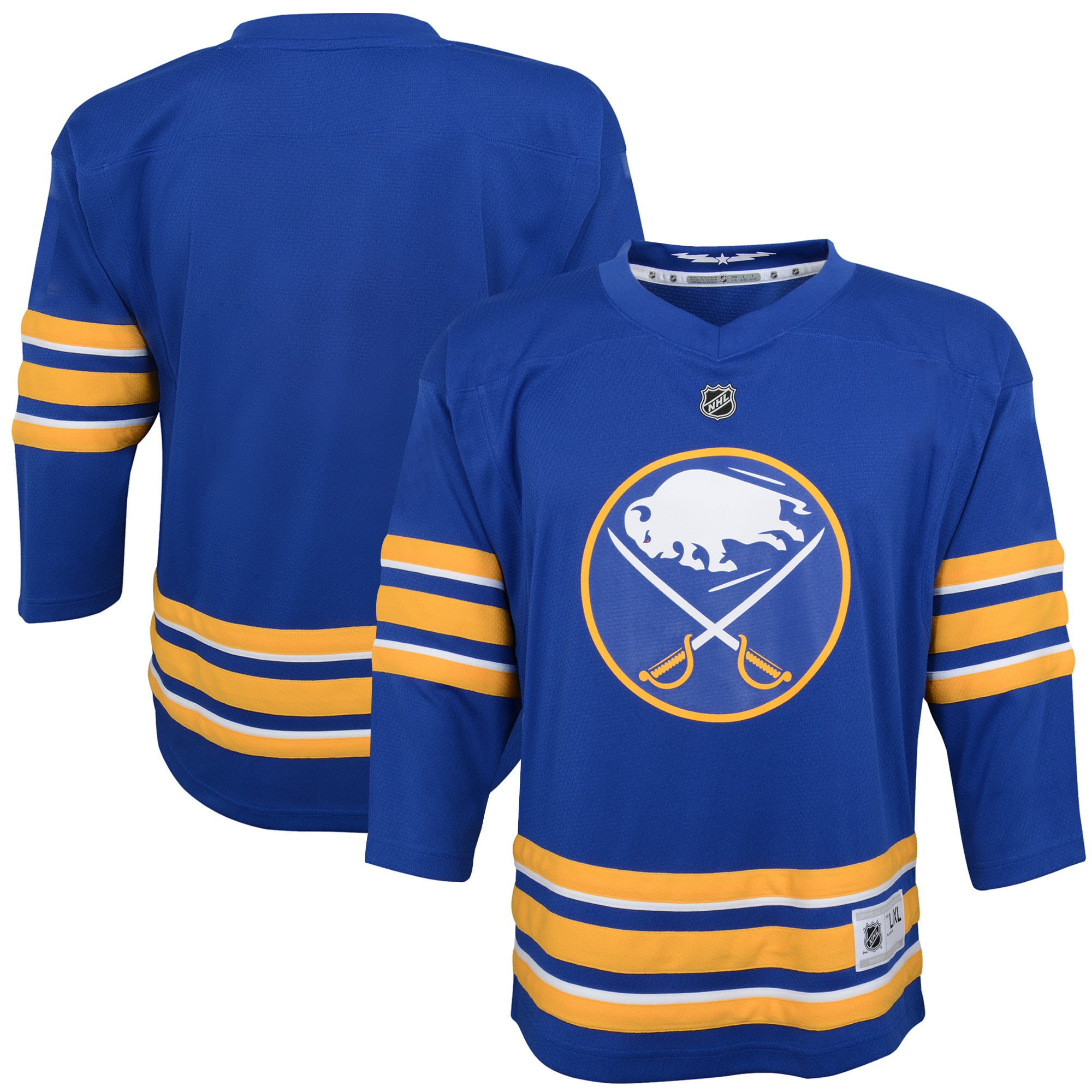 Buffalo Sabres Home Replica Blank Jersey Blue Men