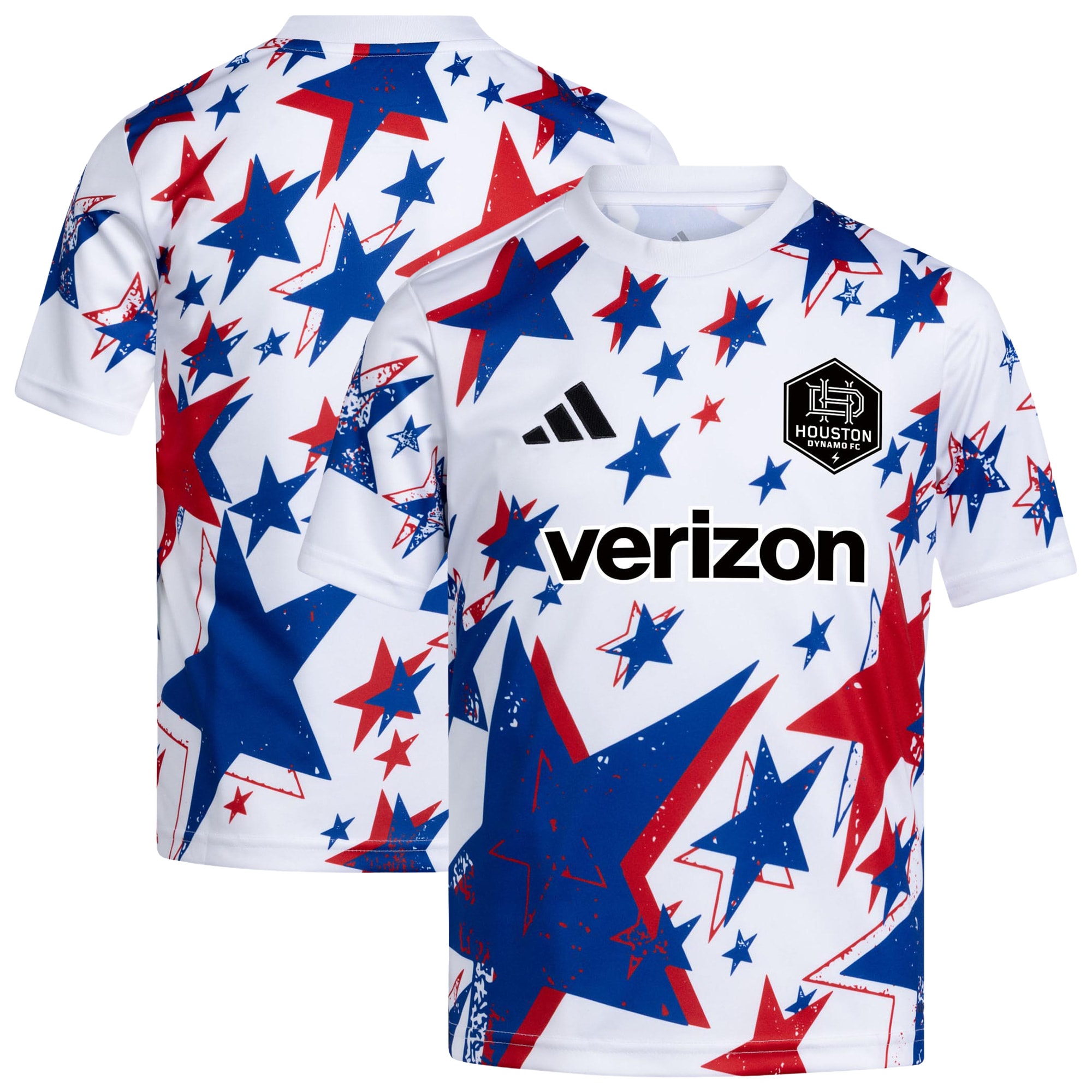 Houston Dynamo Fc 2026 Americana Pre Match Jersey White Men