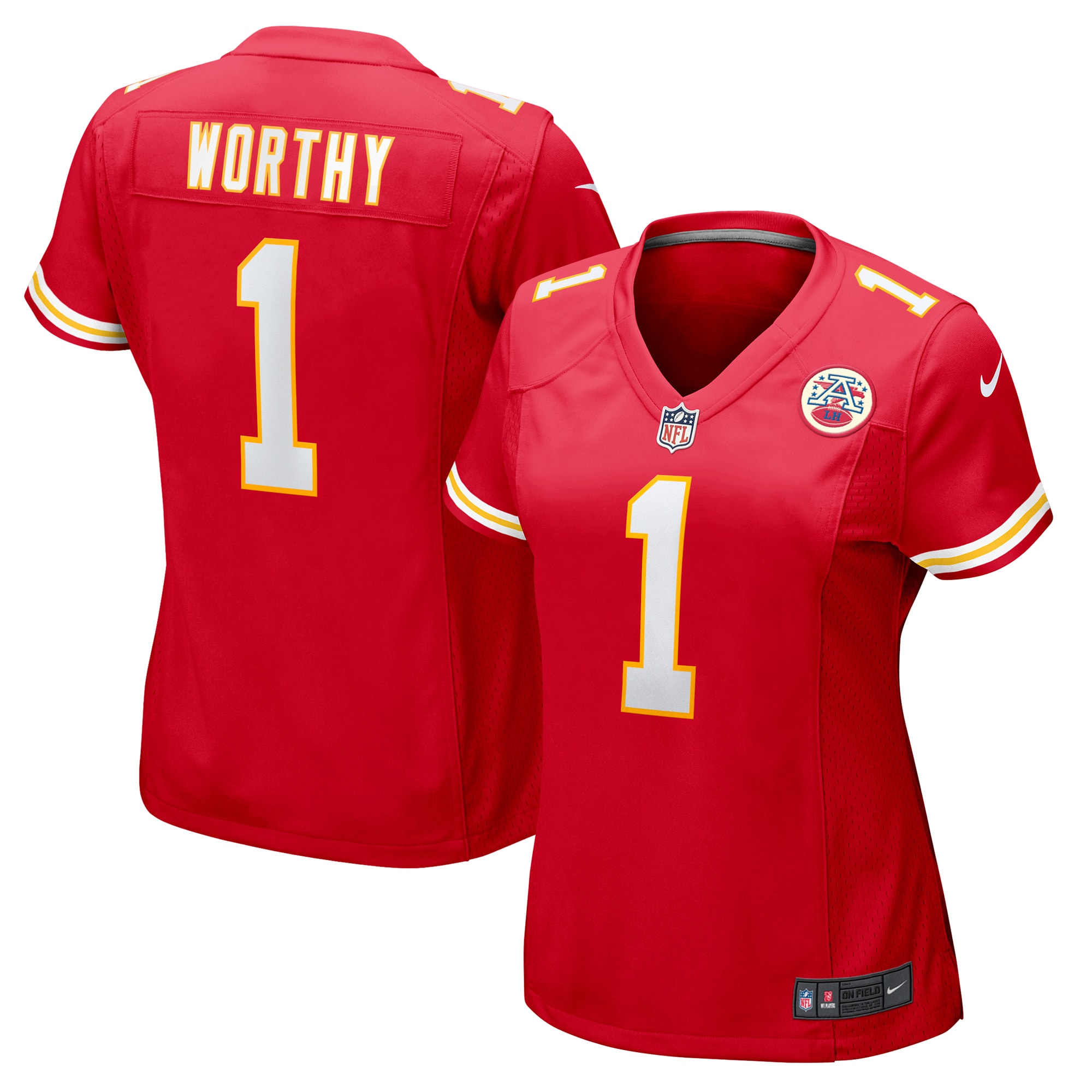 Xavier Worthy Kansas City Chiefs Game Jersey Red Men