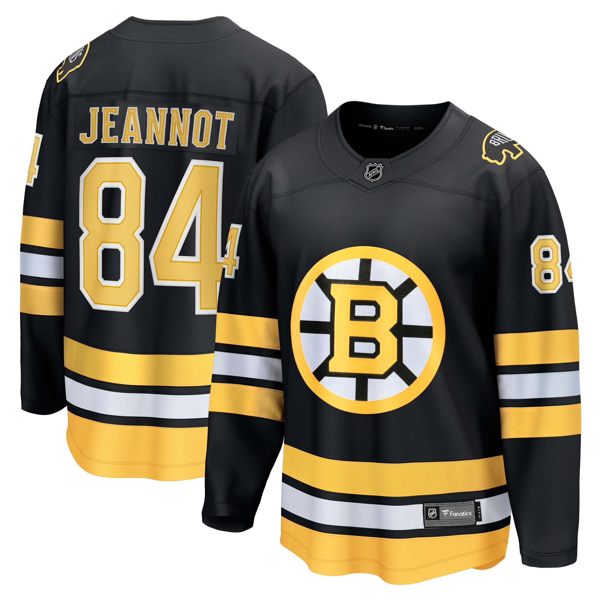 Tanner Jeannot Boston Bruins Home Breakaway Player Jersey Black