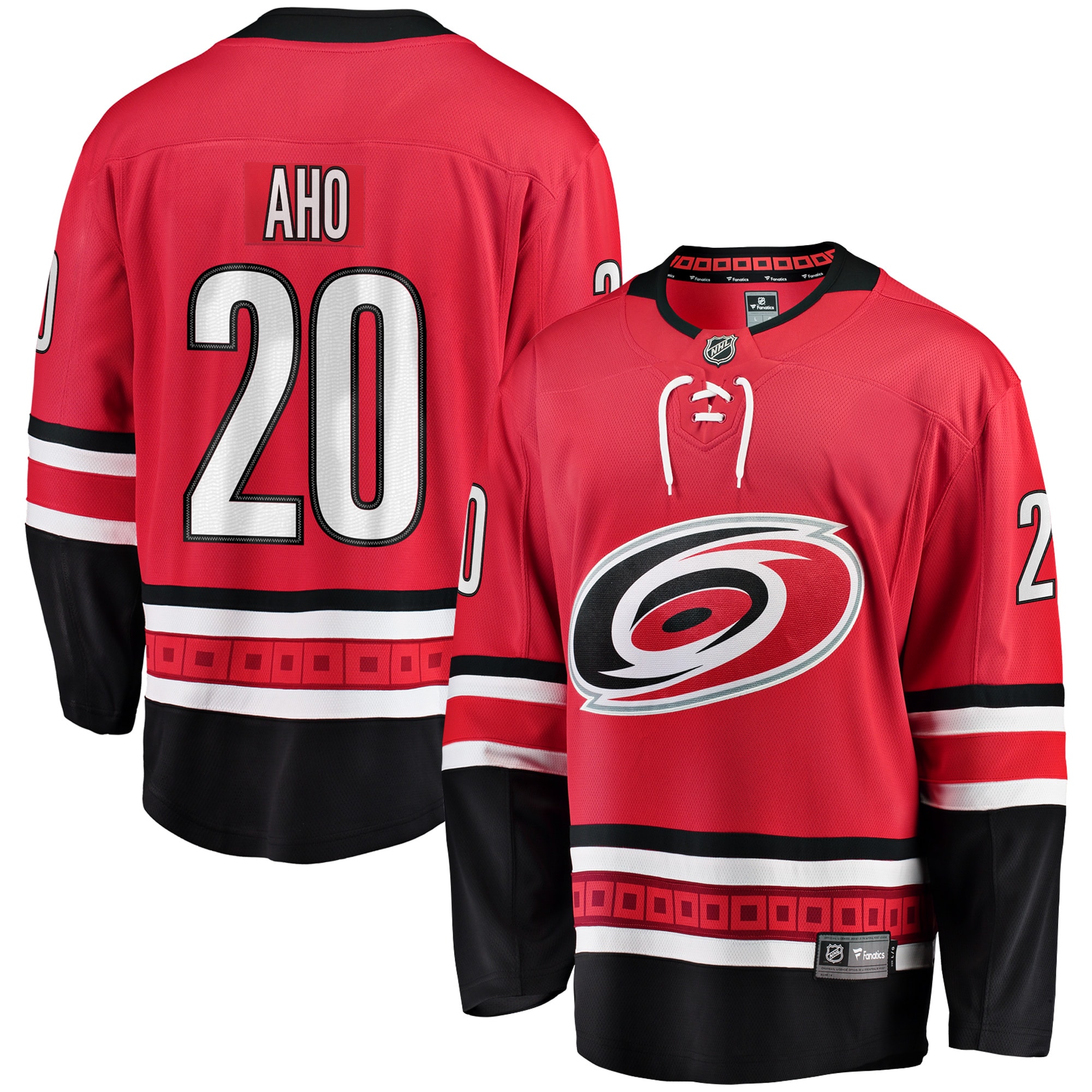 Sebastian Aho Carolina Hurricanes Alternate Breakaway Player Jersey Red
