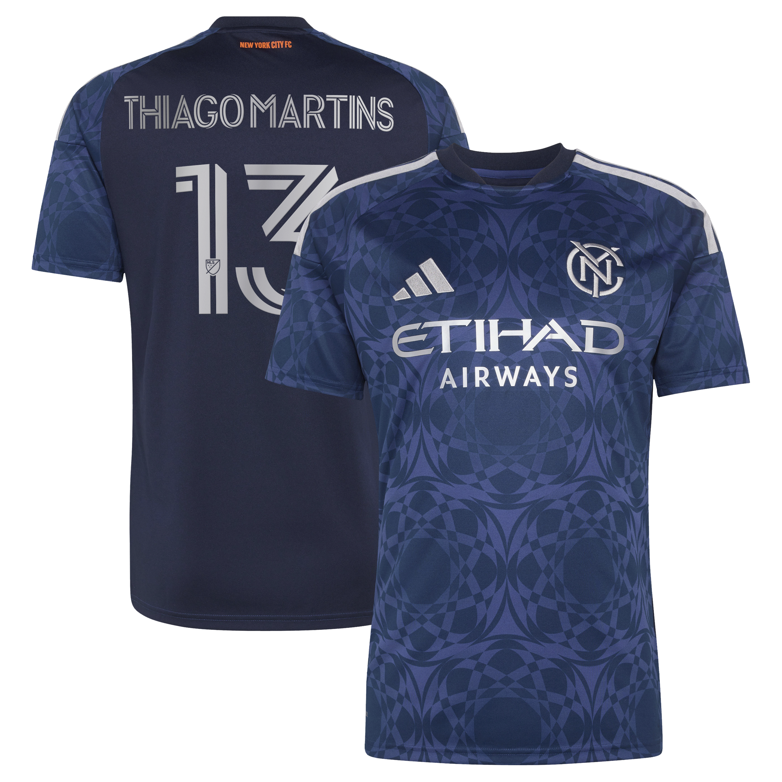 Thiago Martins New York City Fc 2026 The All Nations Kit Replica Jersey Blue