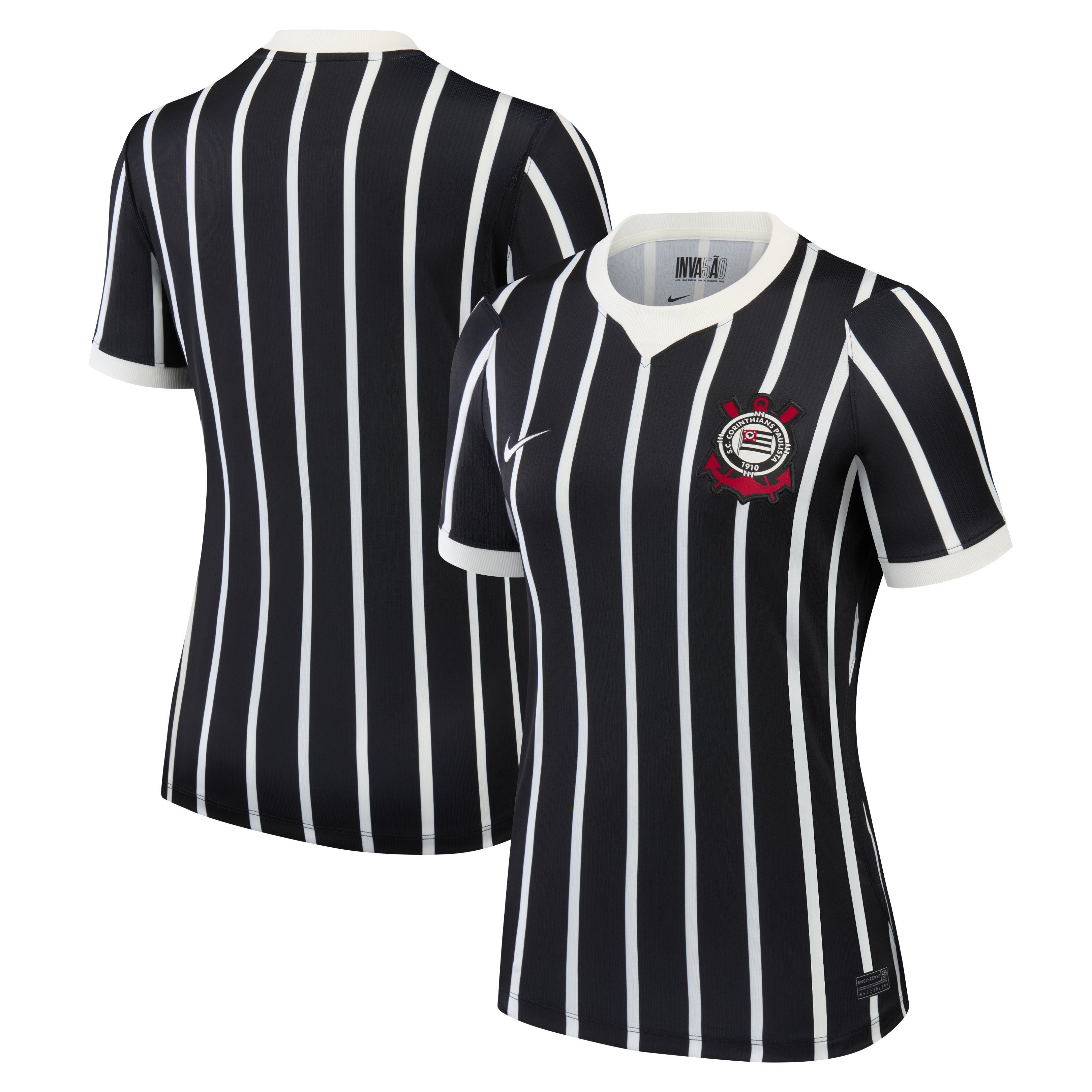 Corinthians 2026 Away Stadium Replica Jersey Black Men