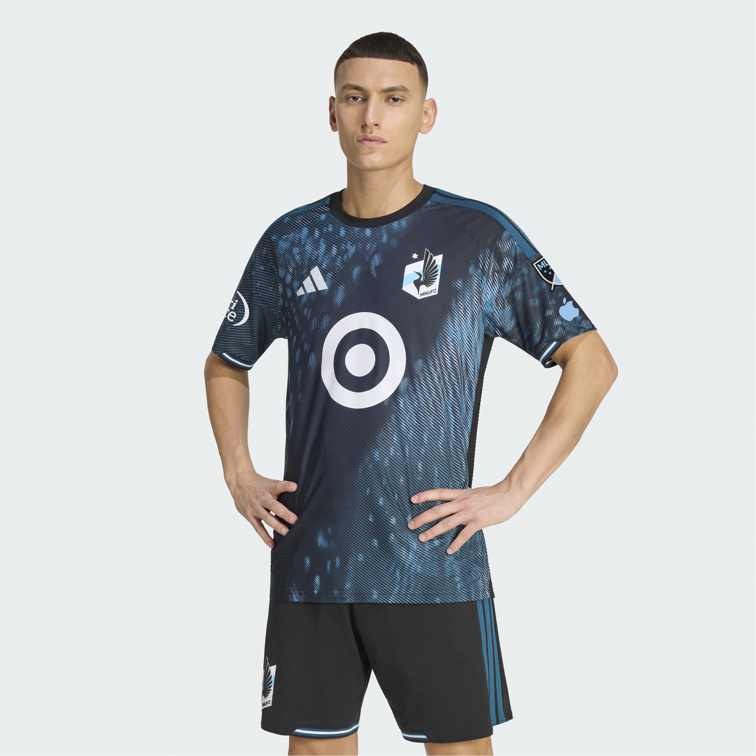 Minnesota United Fc 2026 The Decade Kit On Field Patch Jersey Black
