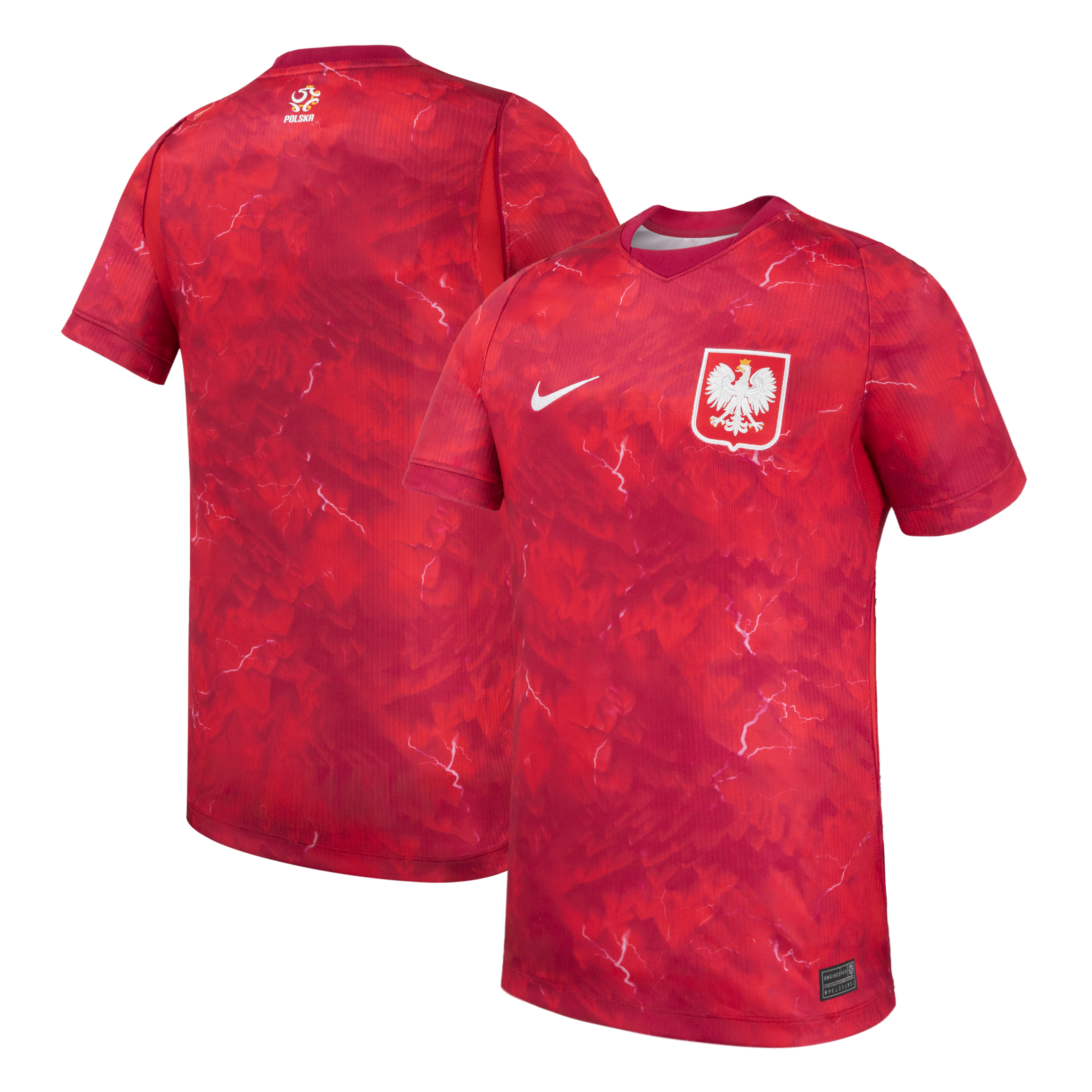 Poland National Team 2026 Stadium Replica Jersey Red Men