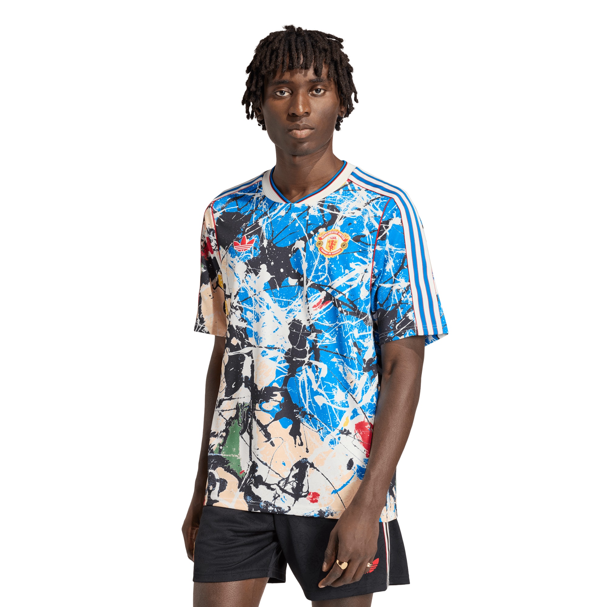 Manchester United X Stone Roses Replica Jersey Blue