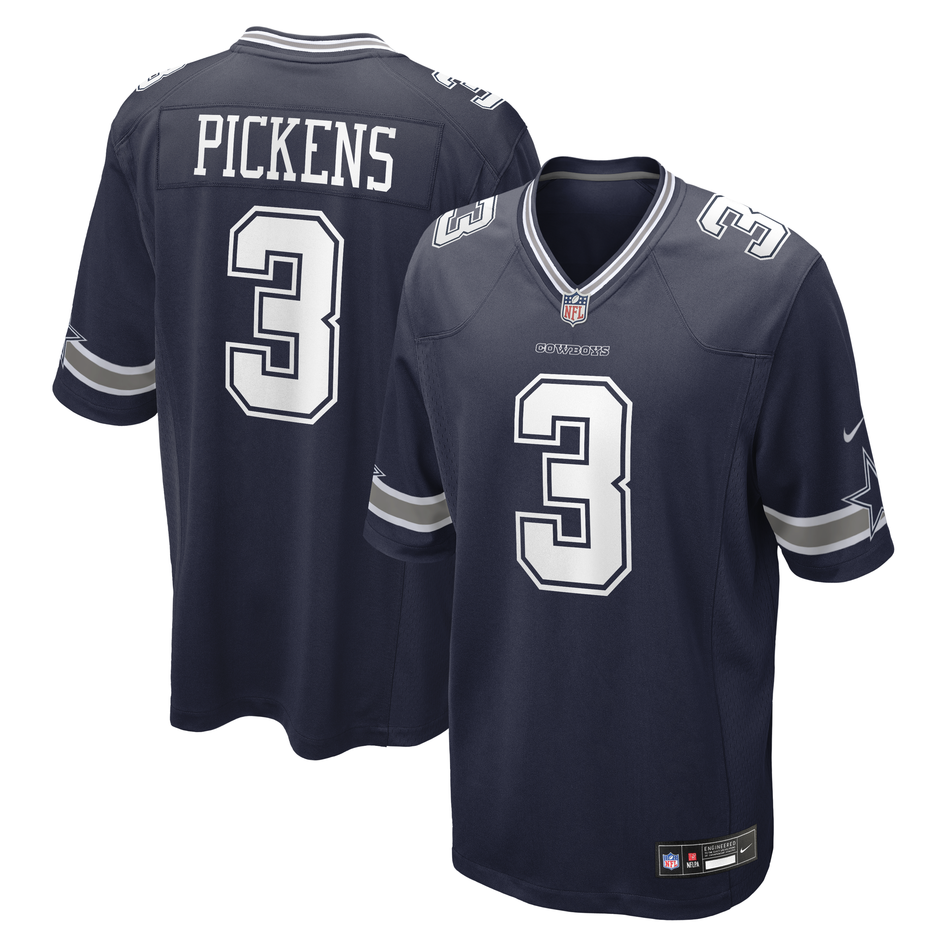 George Pickens Dallas Cowboys Game Jersey Navy