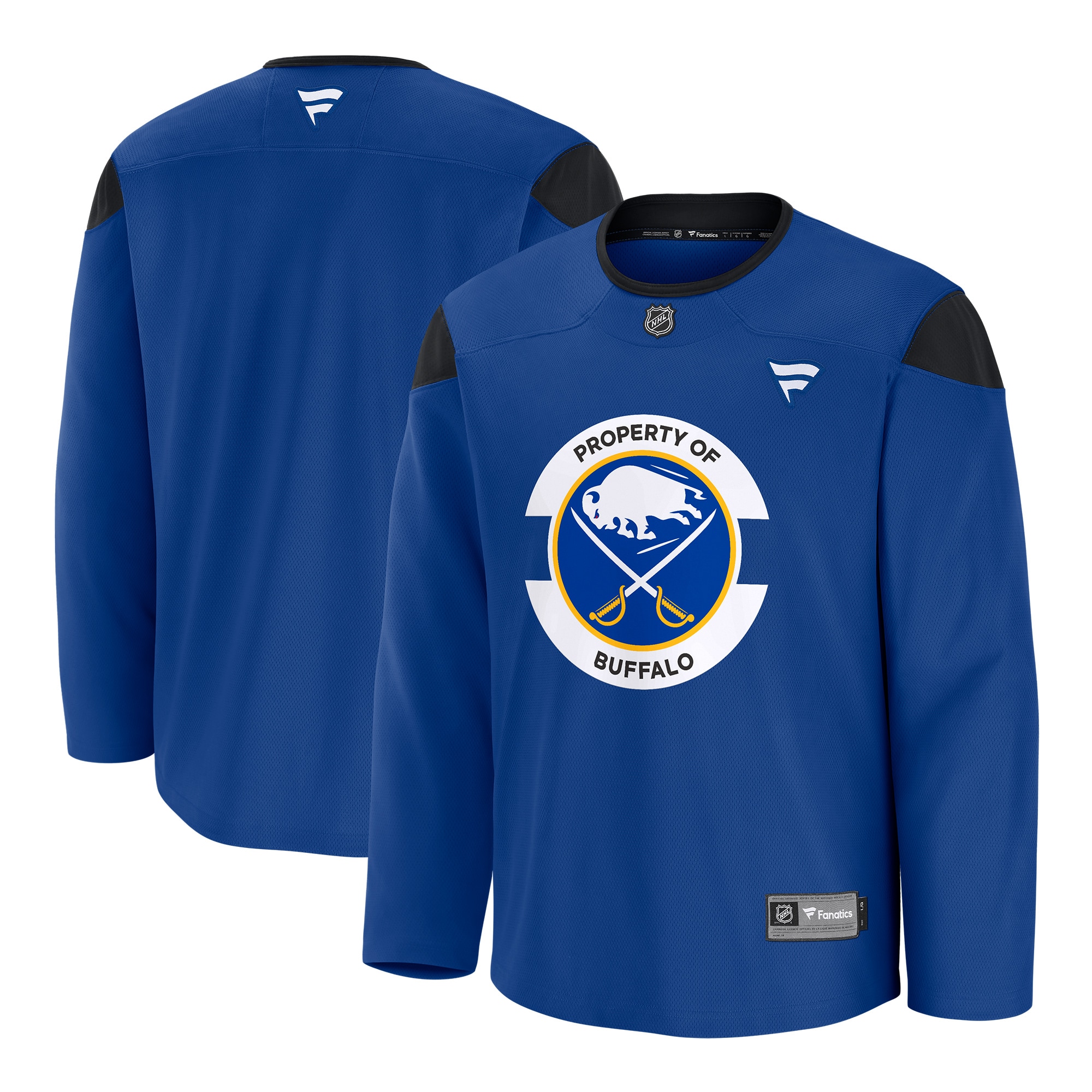 Buffalo Sabres Practice Jersey Royal