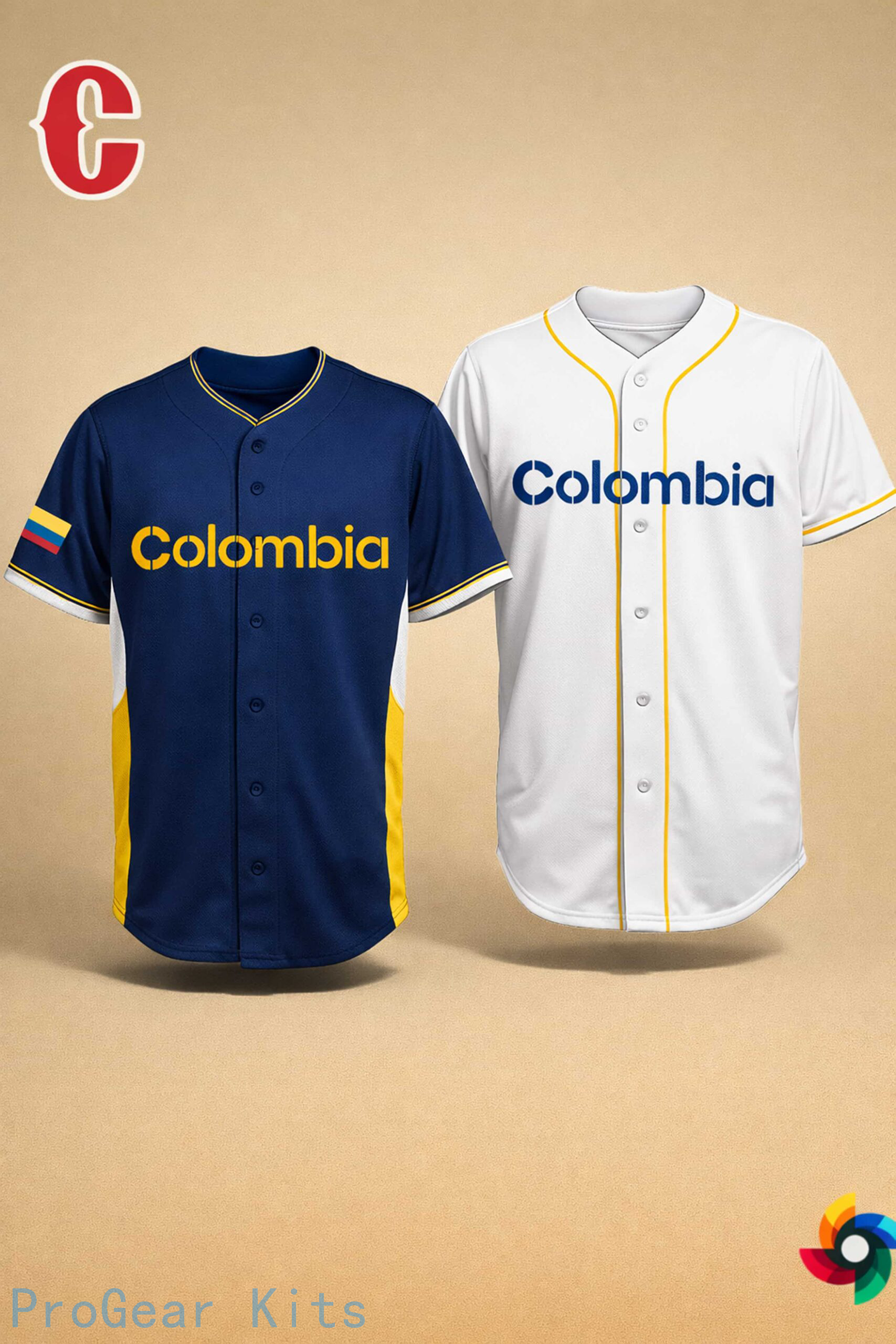 Colombia Team World Soccer Jersey