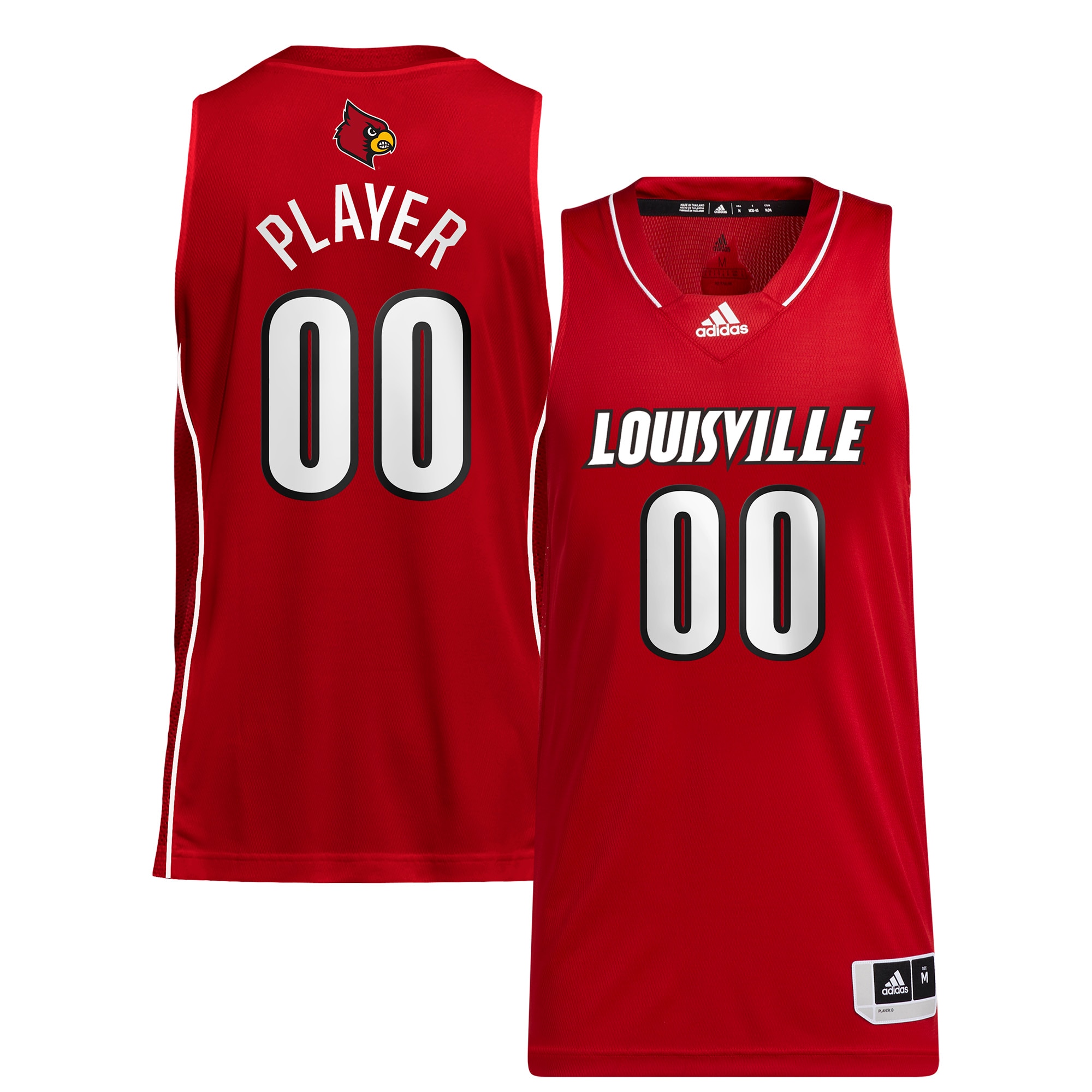 Louisville Cardinals Unisex Pick A Player Nil Men S Basketball Jersey Red