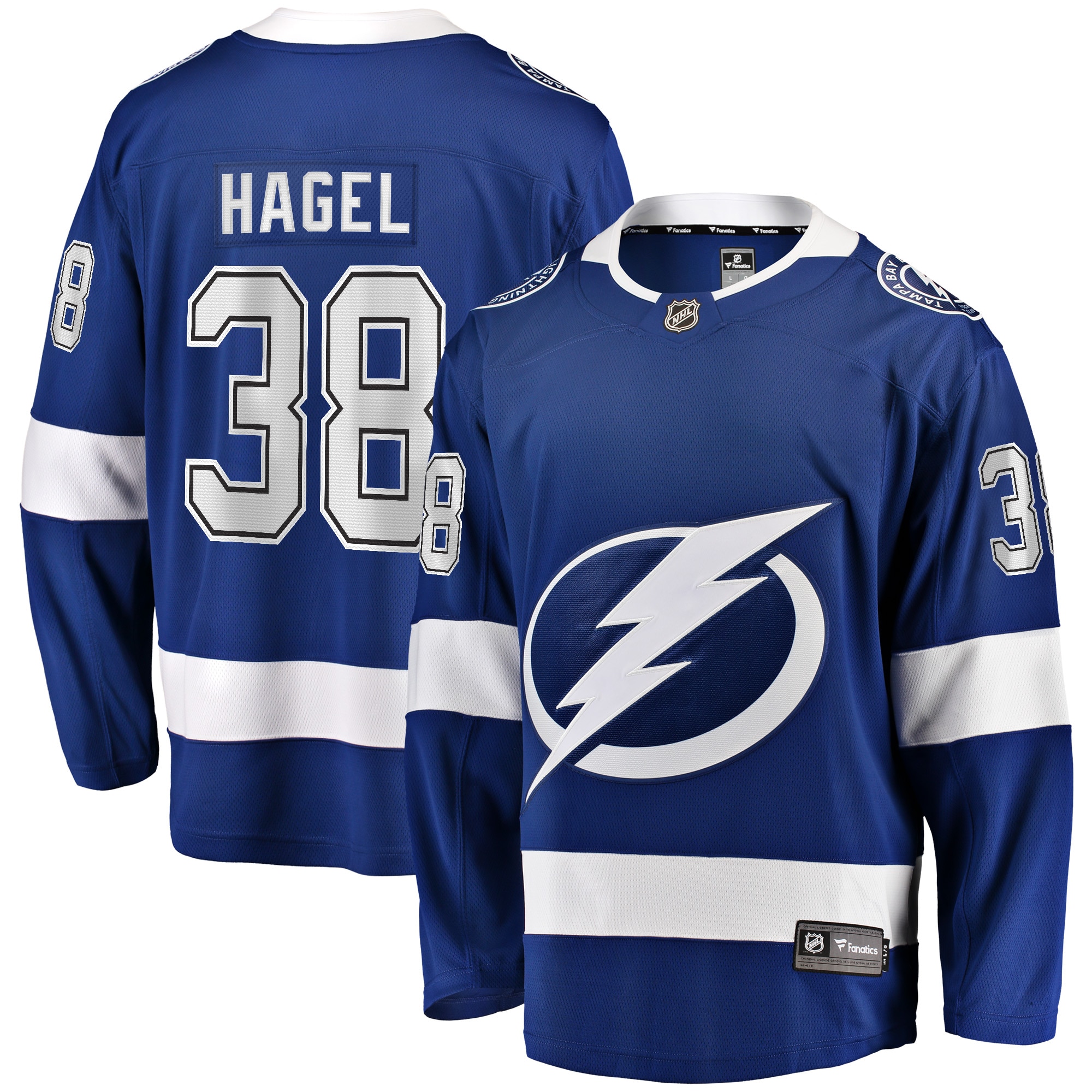Brandon Hagel Tampa Bay Lightning Home Breakaway Player Jersey Blue
