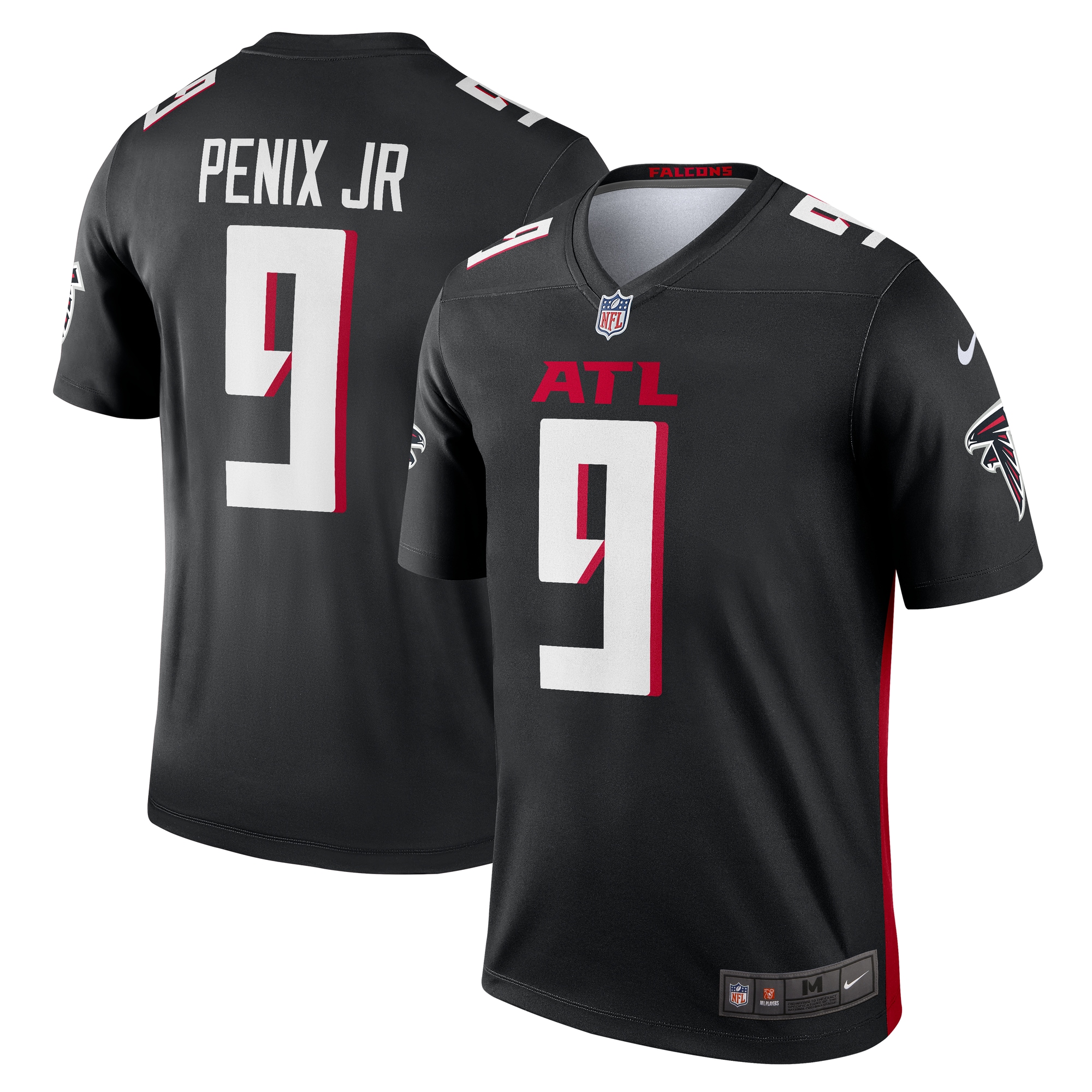 Michael Penix Jr Atlanta Falcons Legend Player Performance Top Black