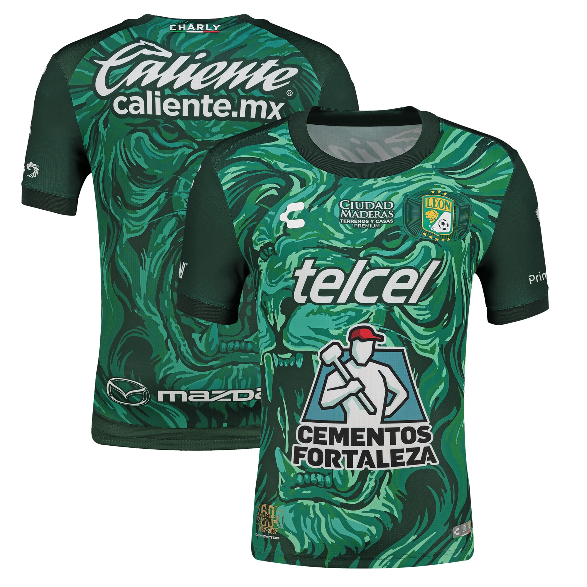Club Leon Charly 2026/27 Home Jersey Green