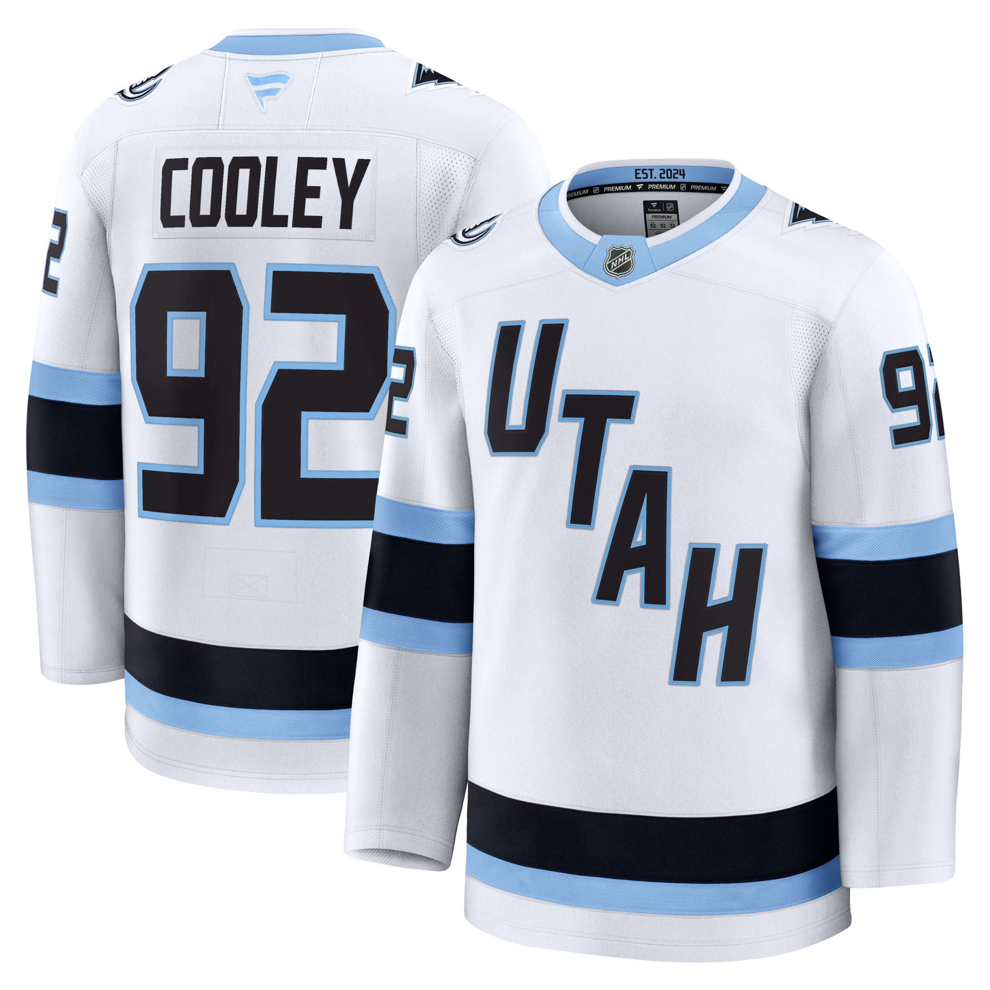 Logan Cooley Utah Mammoth Away Premium Player Jersey White