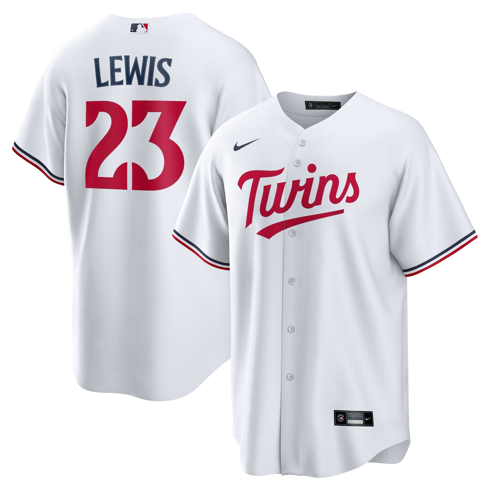 Royce Lewis Minnesota Twins Replica Player Jersey White