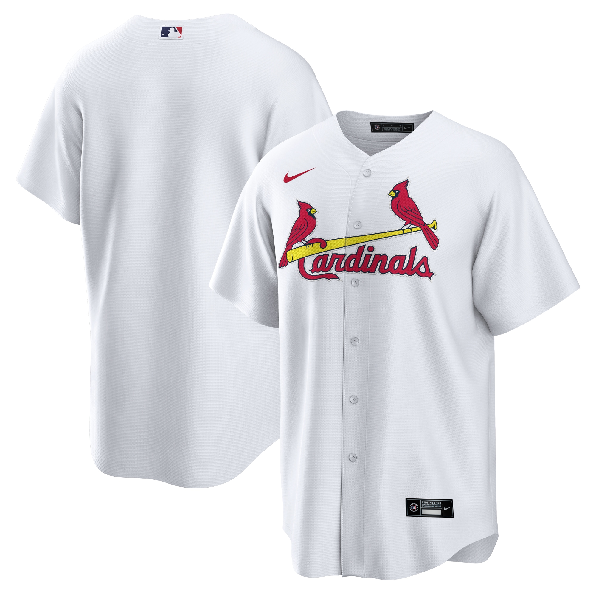 St Louis Cardinals Home Replica Team Jersey White