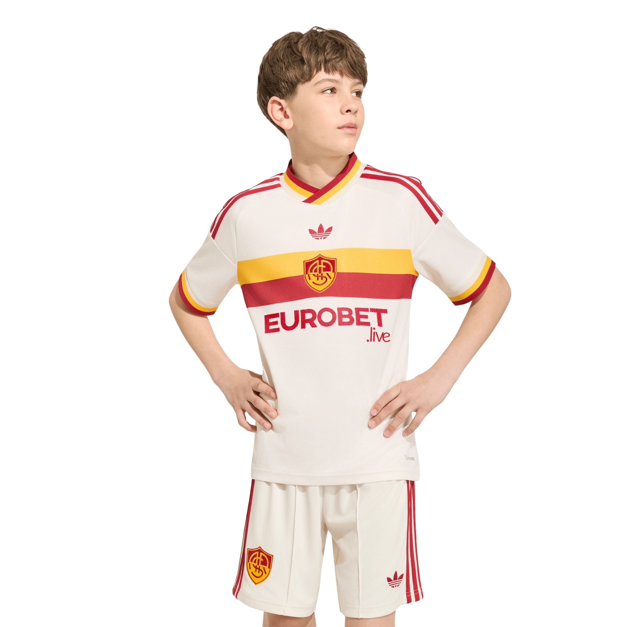As Roma 2026/27 Away Replica Jersey White Men