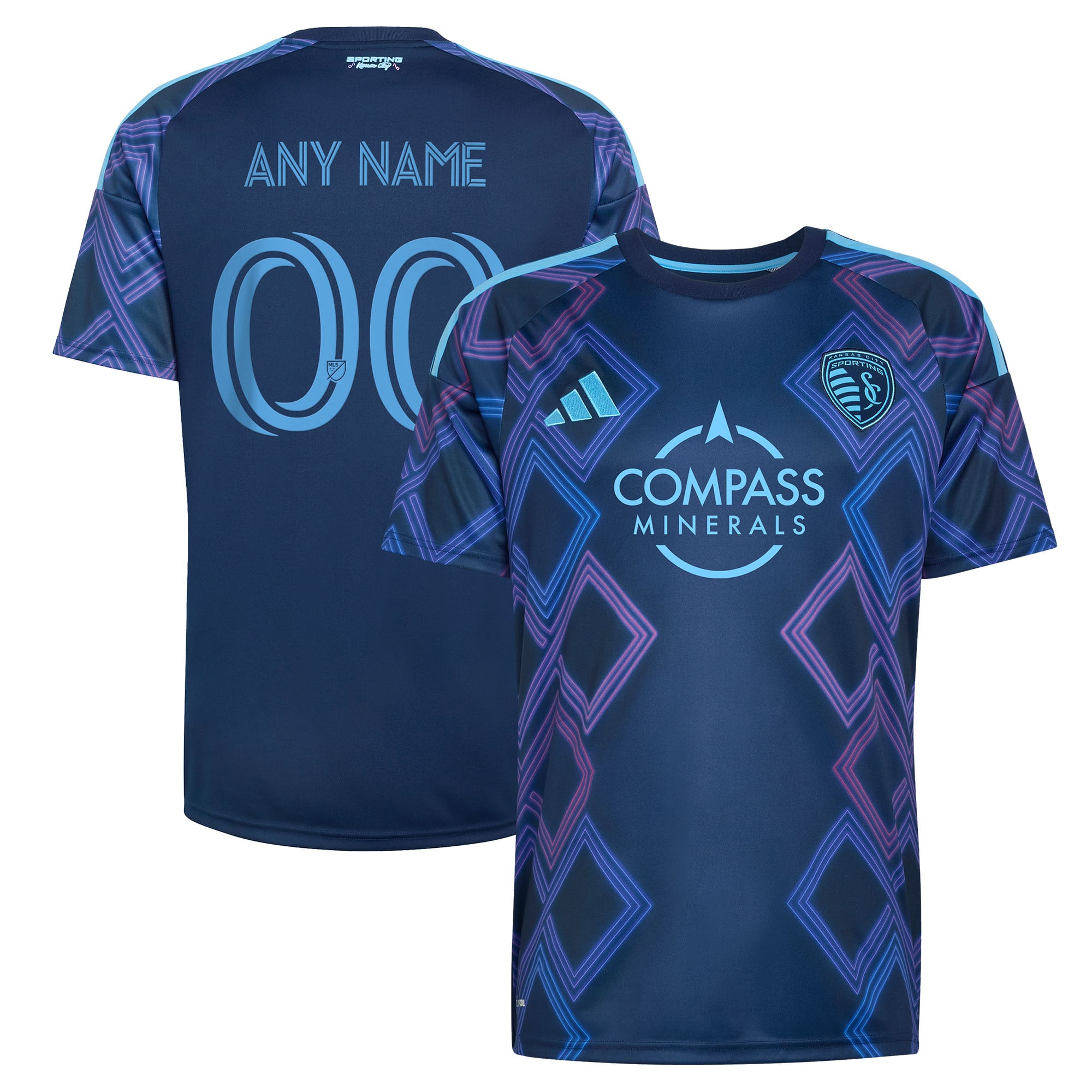 Sporting Kansas City 2026 The 18th Vine Kit Replica Custom Jersey Blue