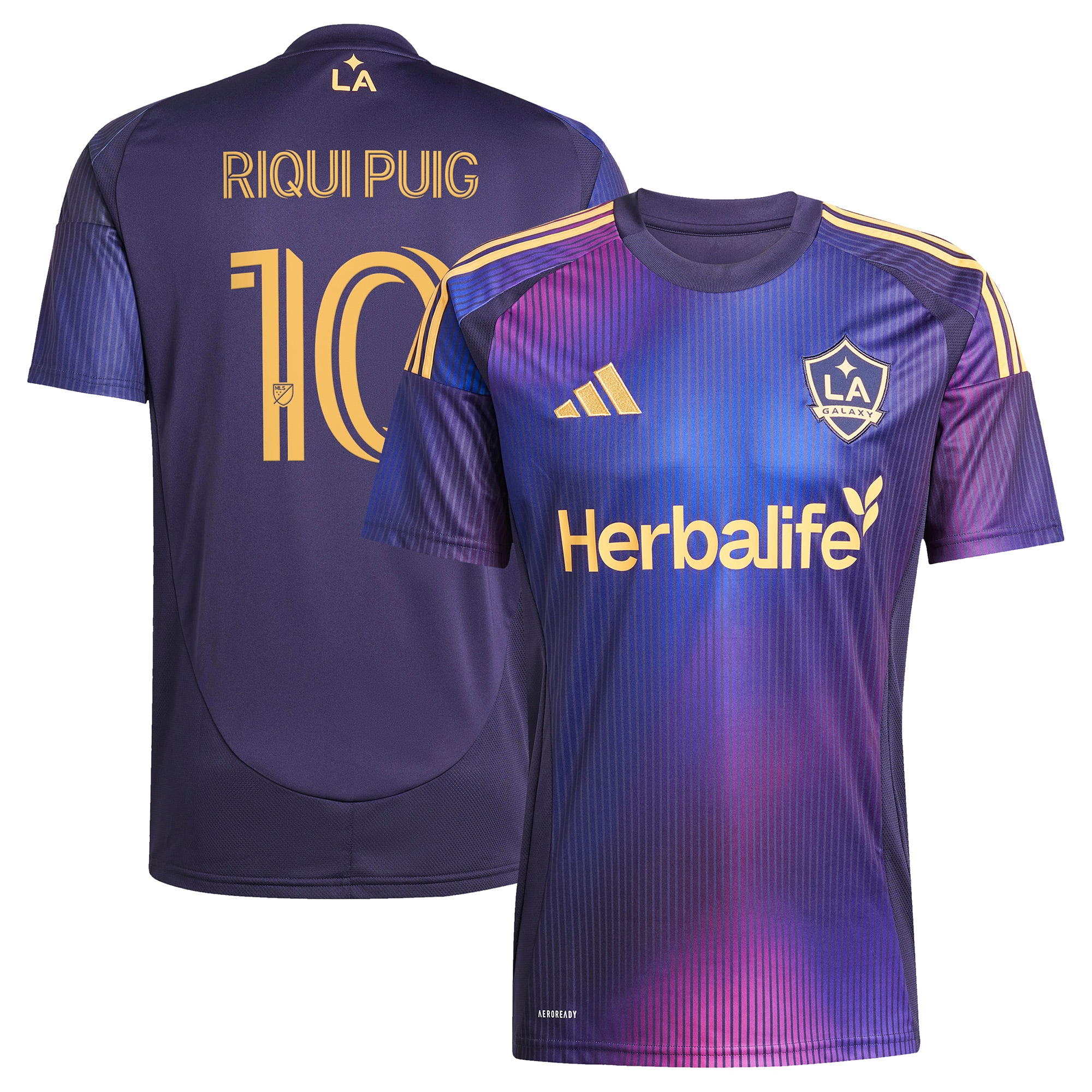 Riqui Puig La Galaxy 2025 Rizon Replica Player Jersey Navy