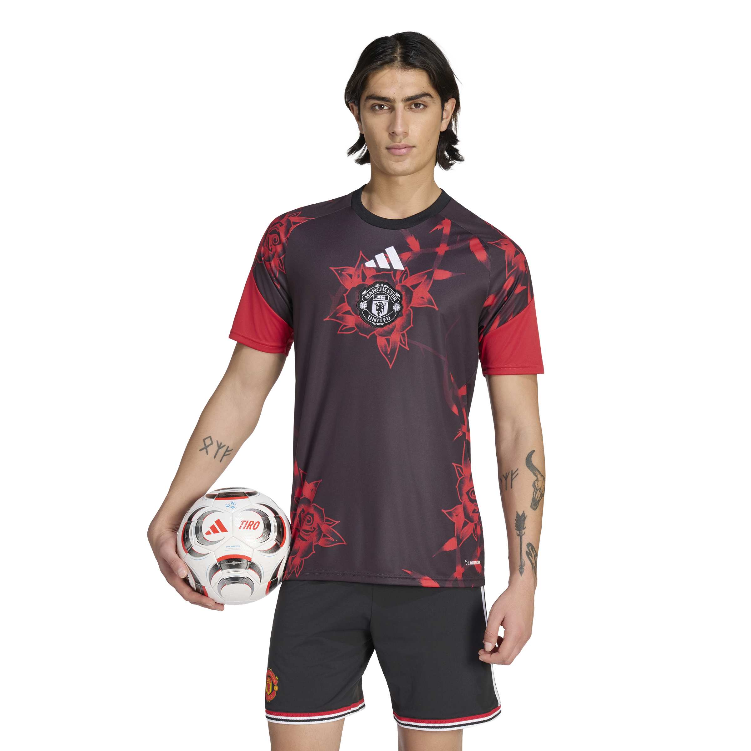 Manchester United Home 2026/27 Pre Match Top Black