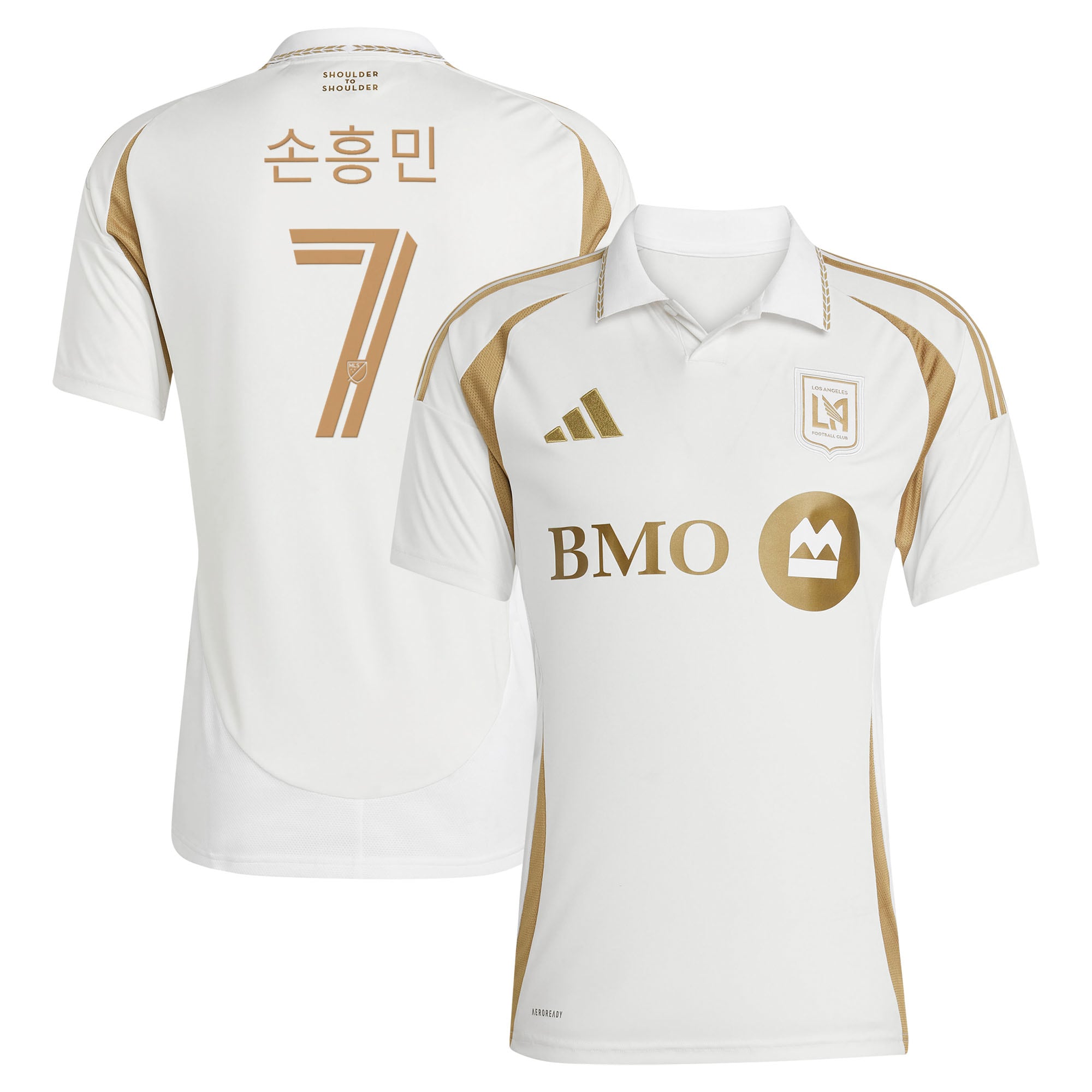 Son Heung Min Lafc Women S 2025 Secondary Replica Jersey White Women