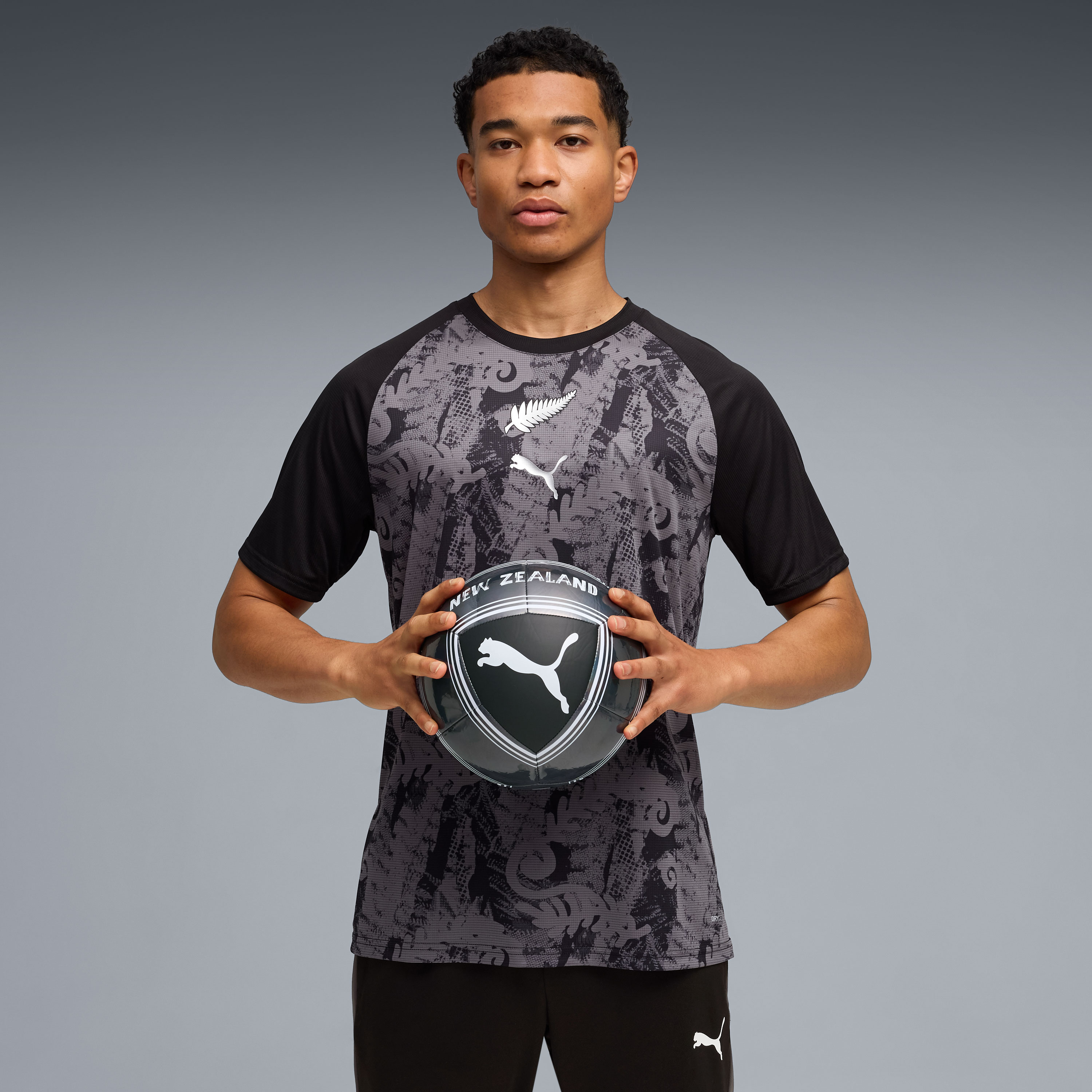 New Zealand National Team 2026 Pre Match Top Black