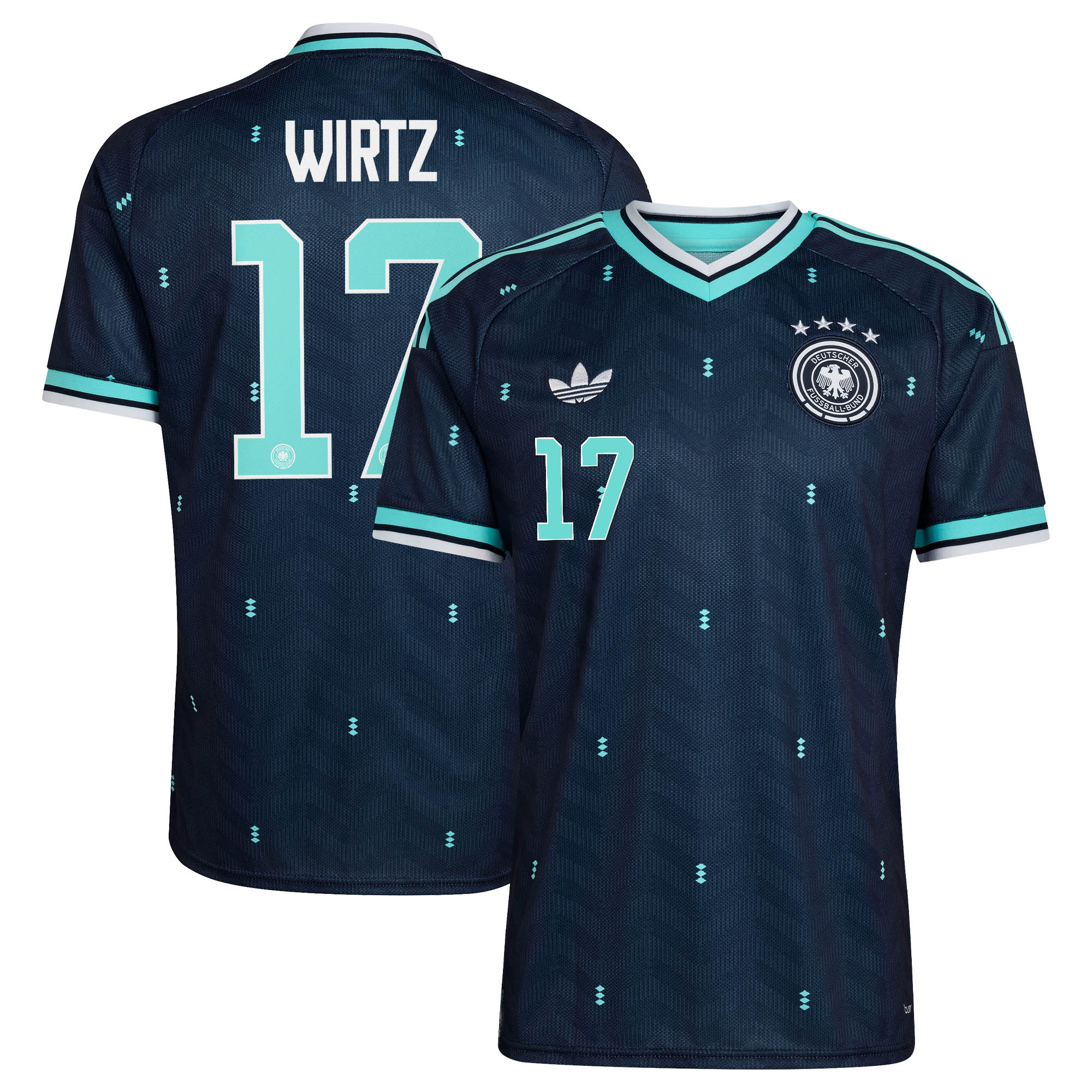 Florian Wirtz Germany National Team 2026 Away Replica Jersey Navy
