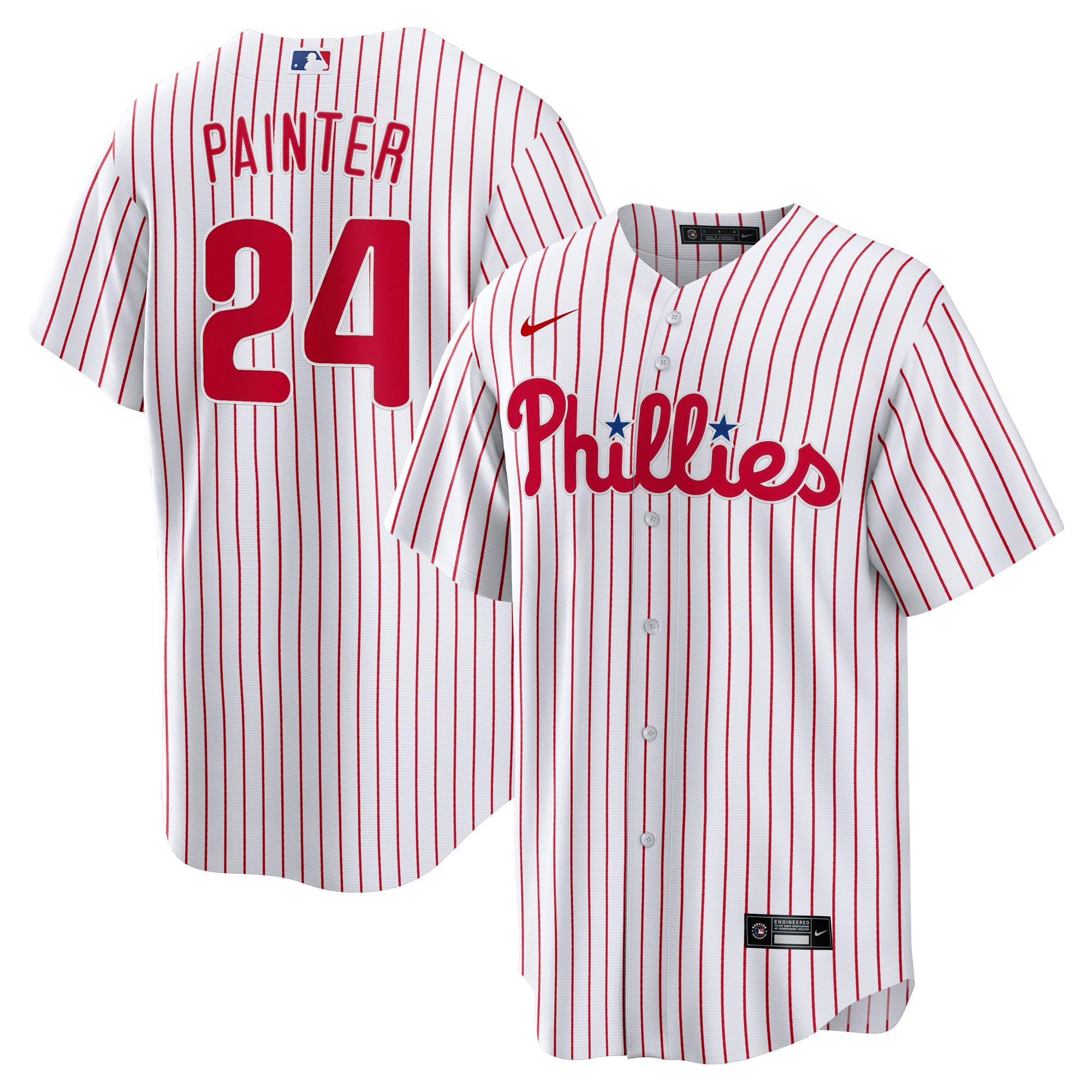 Andrew Painter Philadelphia Phillies Home Replica Jersey White