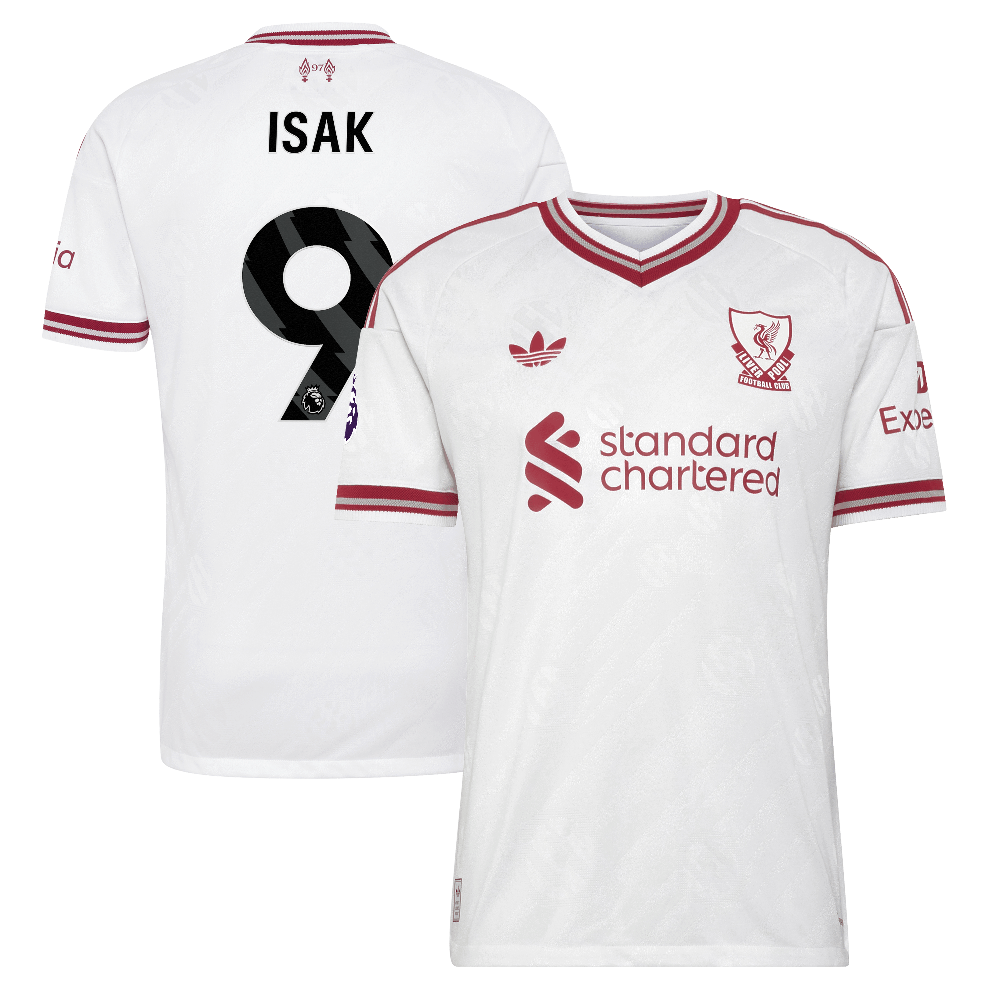 Alexander Isak Liverpool 2026/27 Away On Field Jersey White