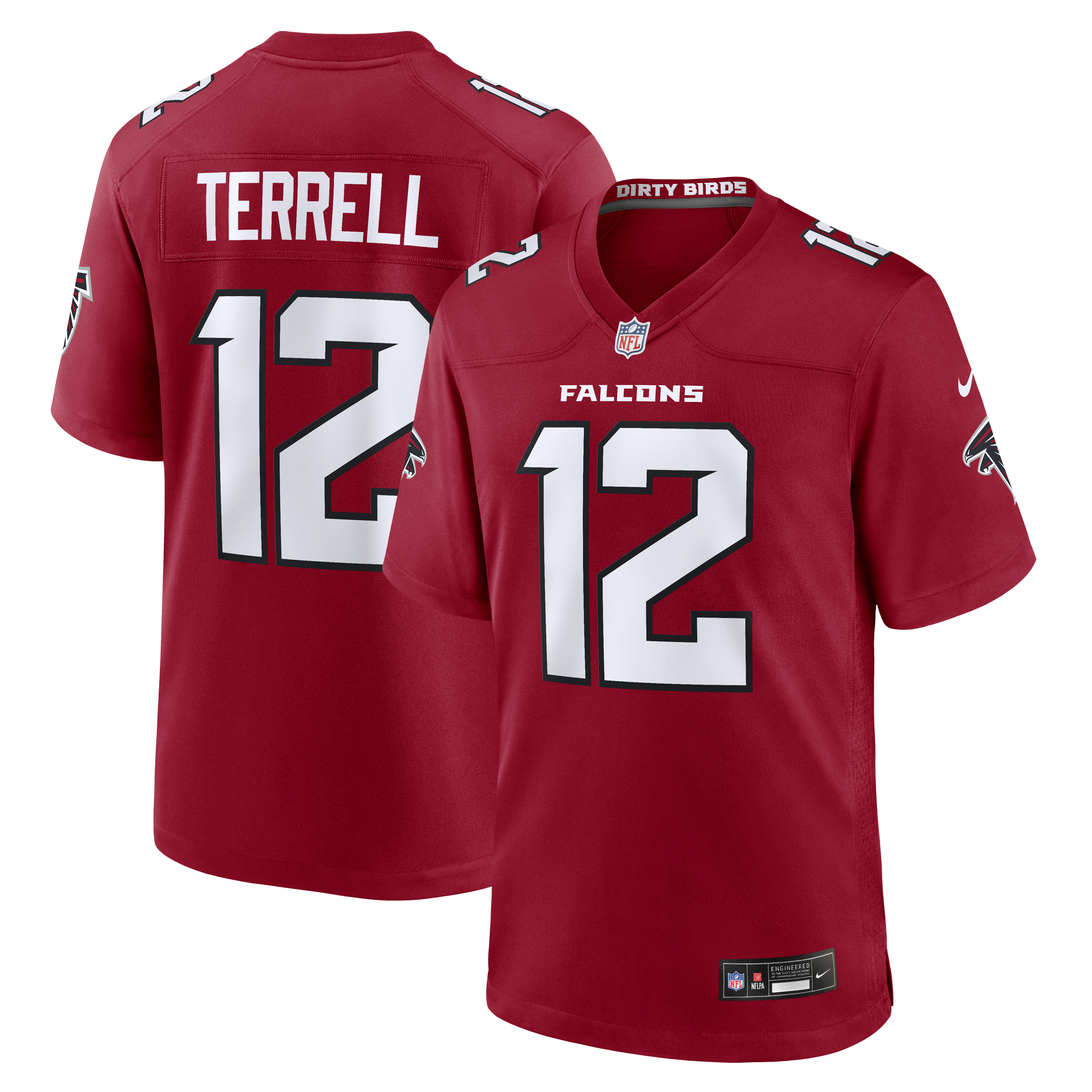 Avieon Terrell Atlanta Falcons Game Jersey Red