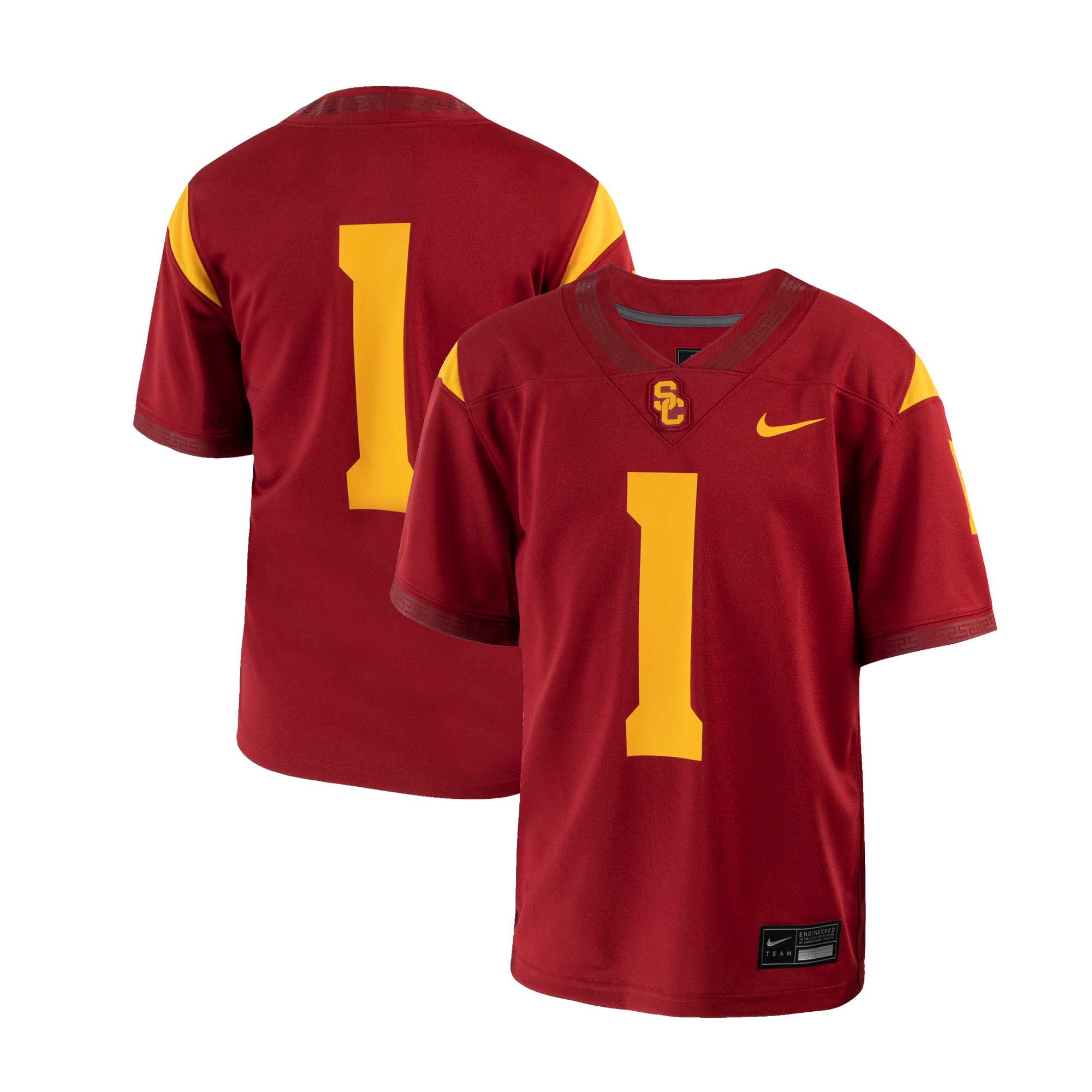 Usc Trojans Preschool Untouchable Replica Football Jersey Cardinal
