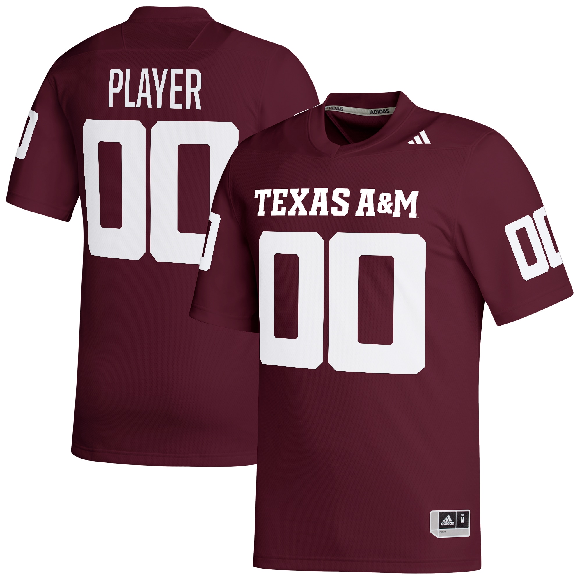 Texas A M Aggies Nil Pick A Player Replica Football Jersey Maroon