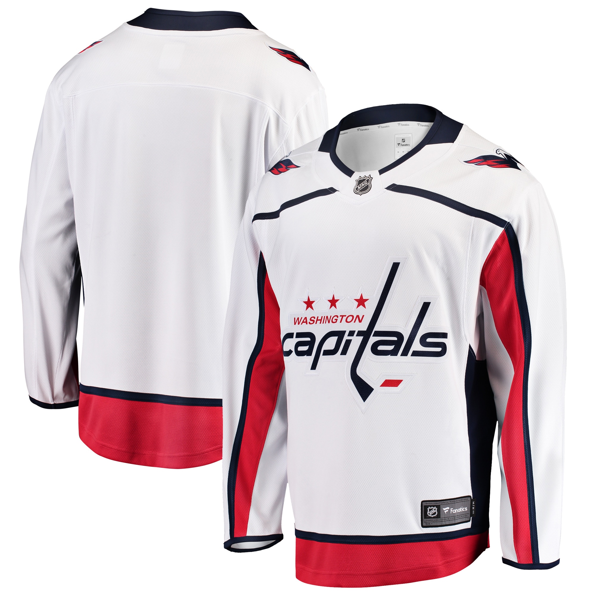Washington Capitals Breakaway Away Jersey White