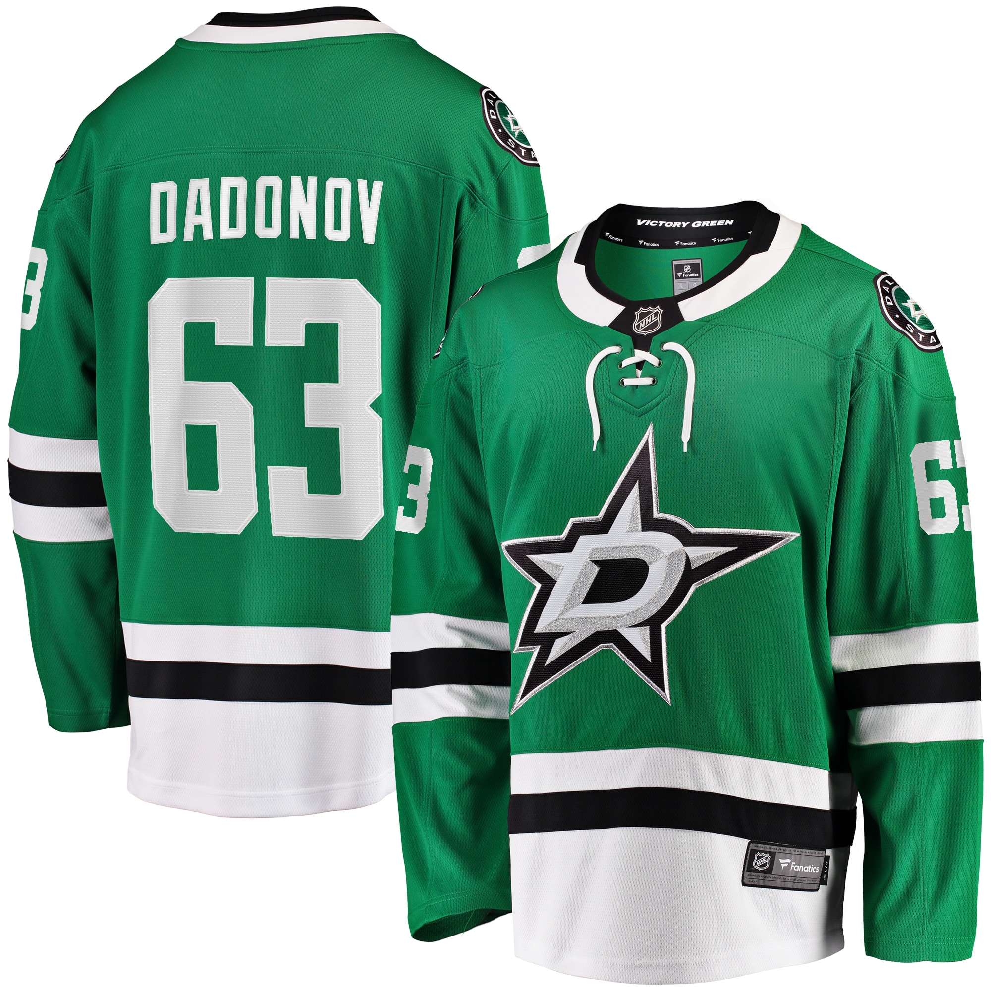 Evgenii Dadonov Dallas Stars Home Breakaway Jersey Green