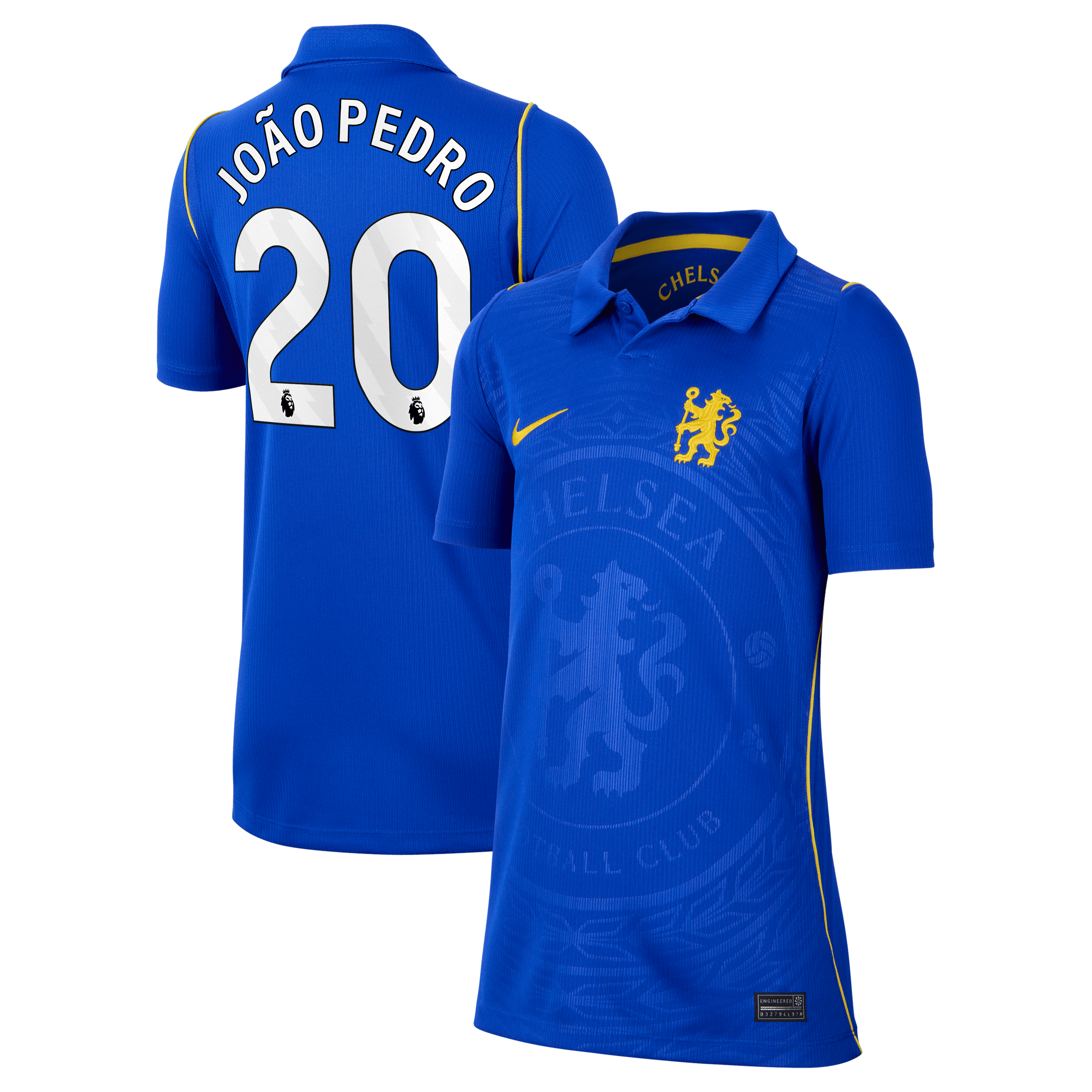 Jo O Pedro Chelsea 2026/27 Home Stadium Replica Jersey Blue Men