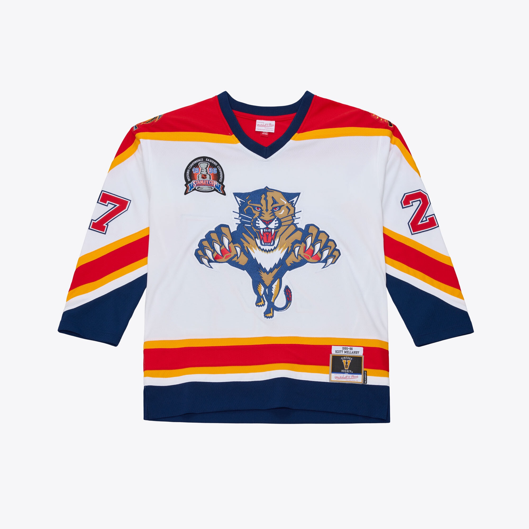 Scott Mellanby Florida Panthers Mitchell Ness 1996 Power Play Jersey White