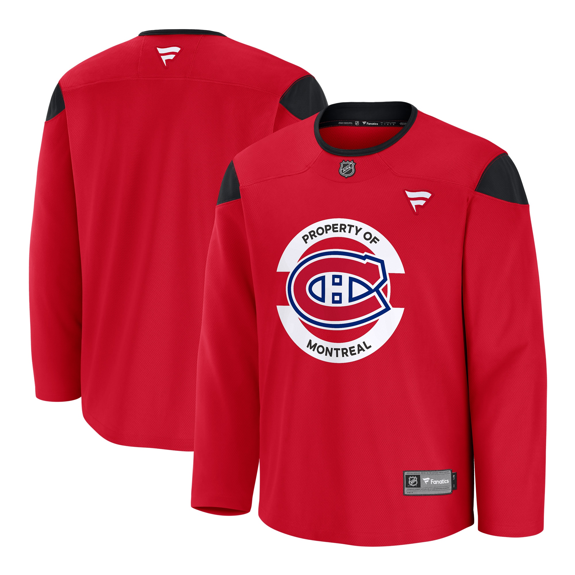 Montreal Canadiens Practice Jersey Red