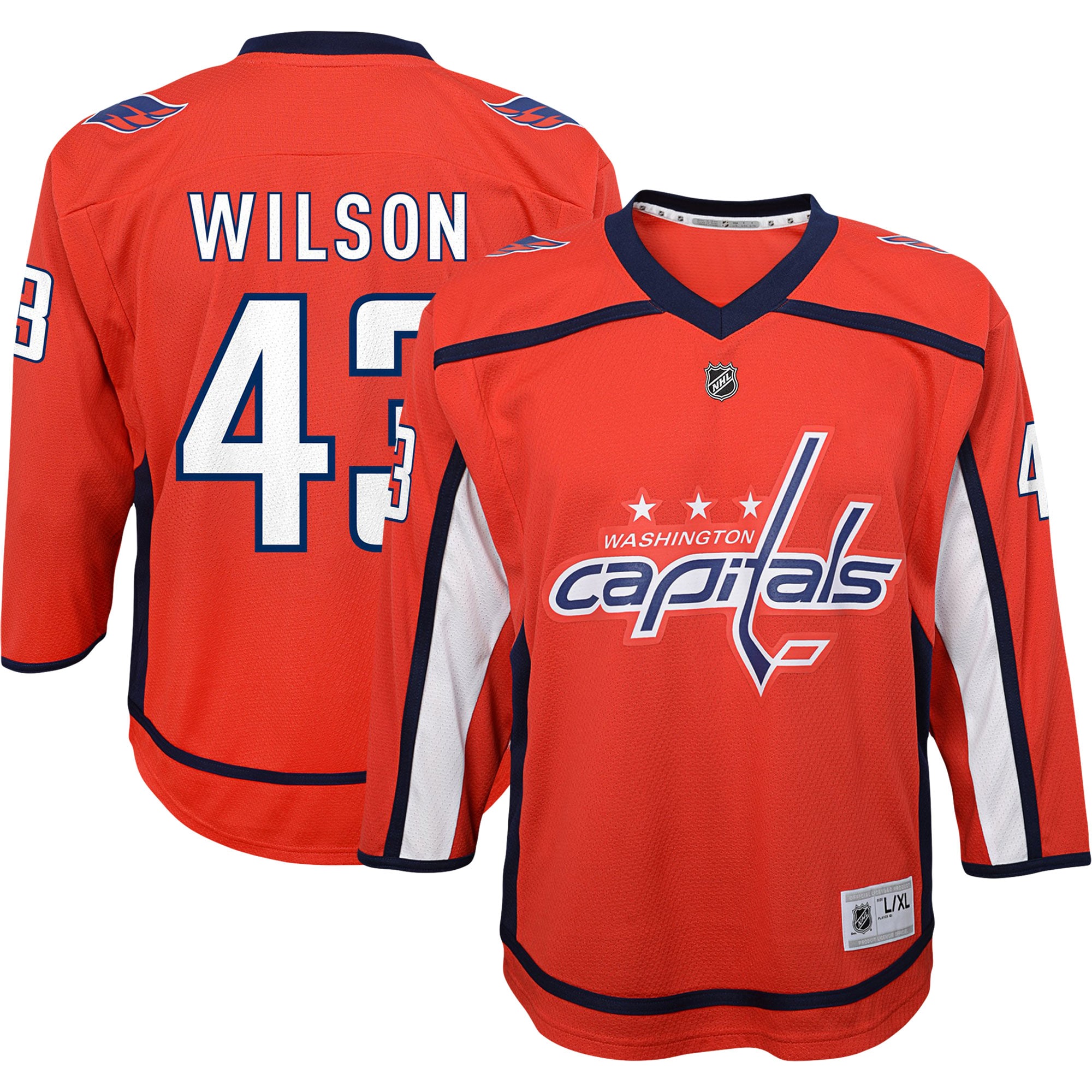 Tom Wilson Washington Capitals Youth Home Replica Player Jersey Red