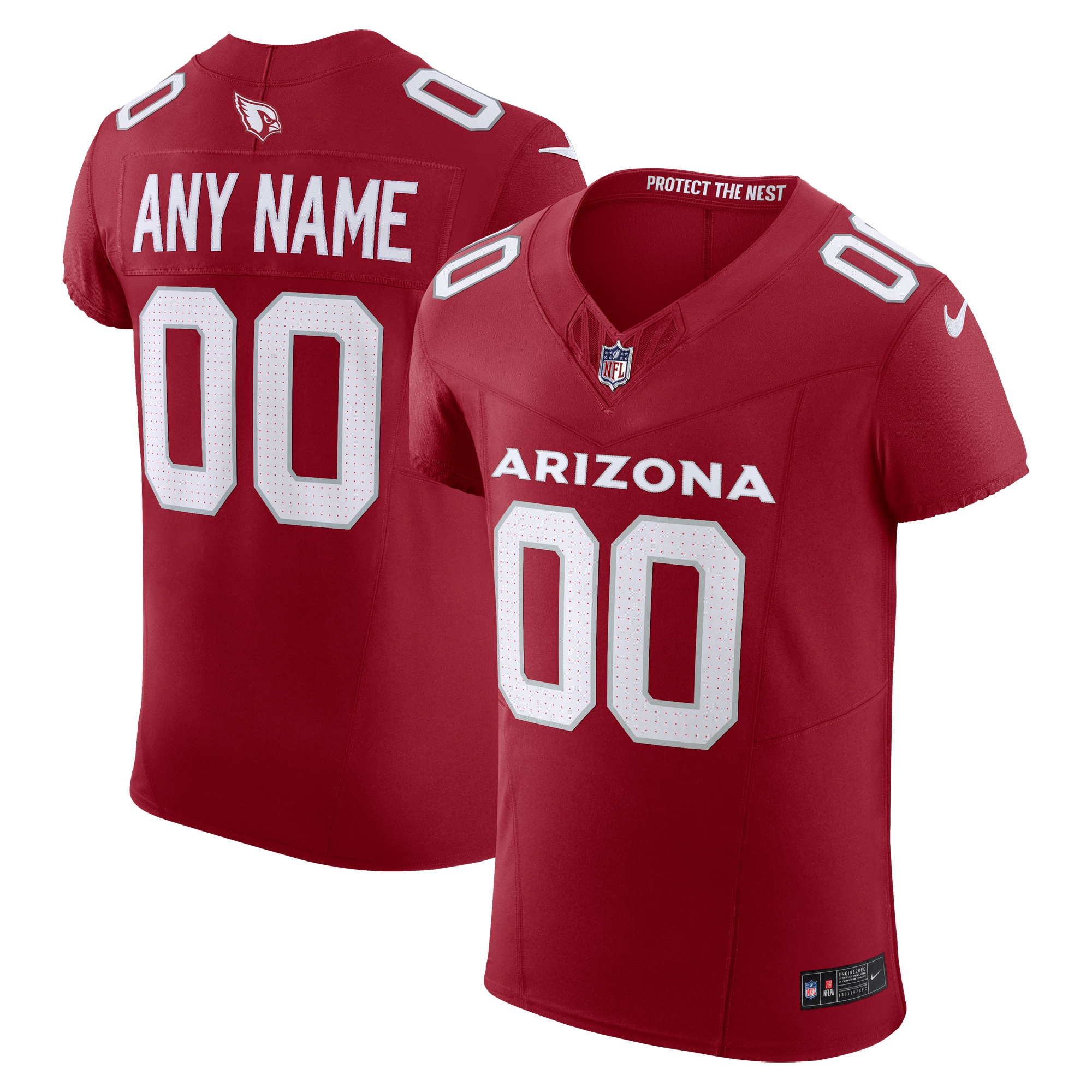 Arizona Cardinals Vapor F U S E Elite Custom Jersey Cardinal