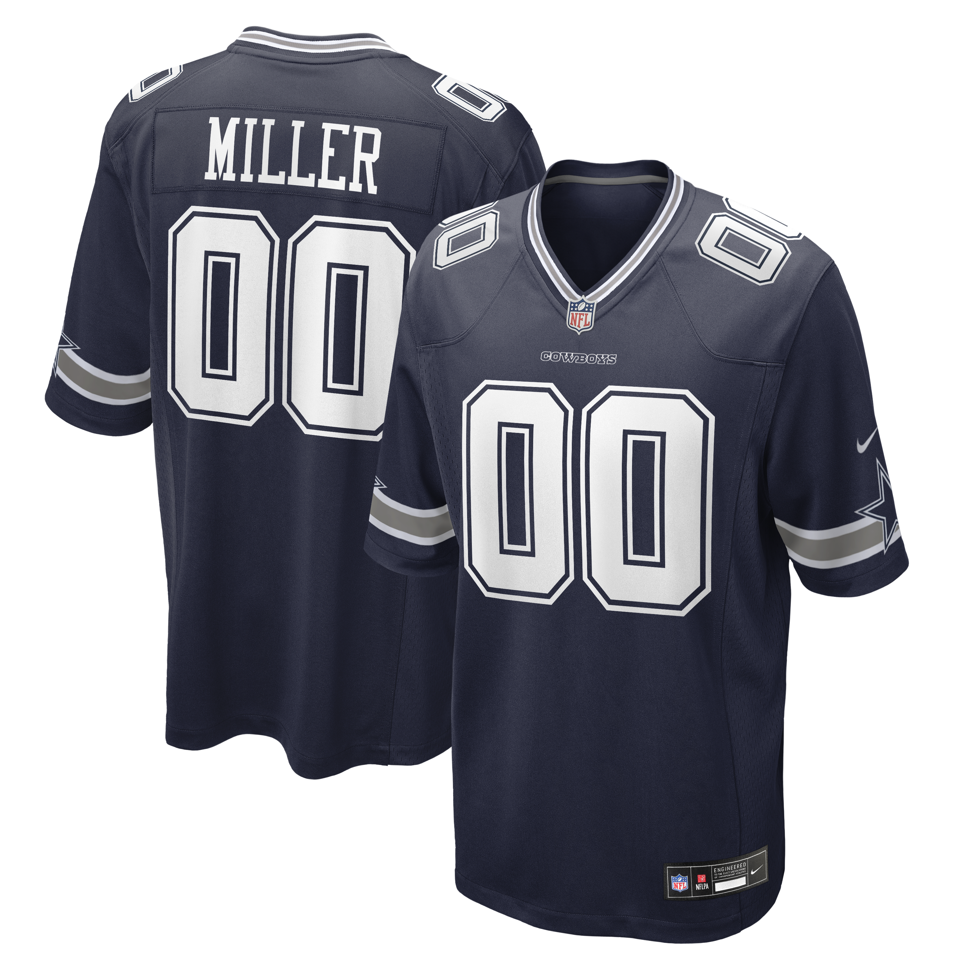 Von Miller Dallas Cowboys Game Jersey Navy