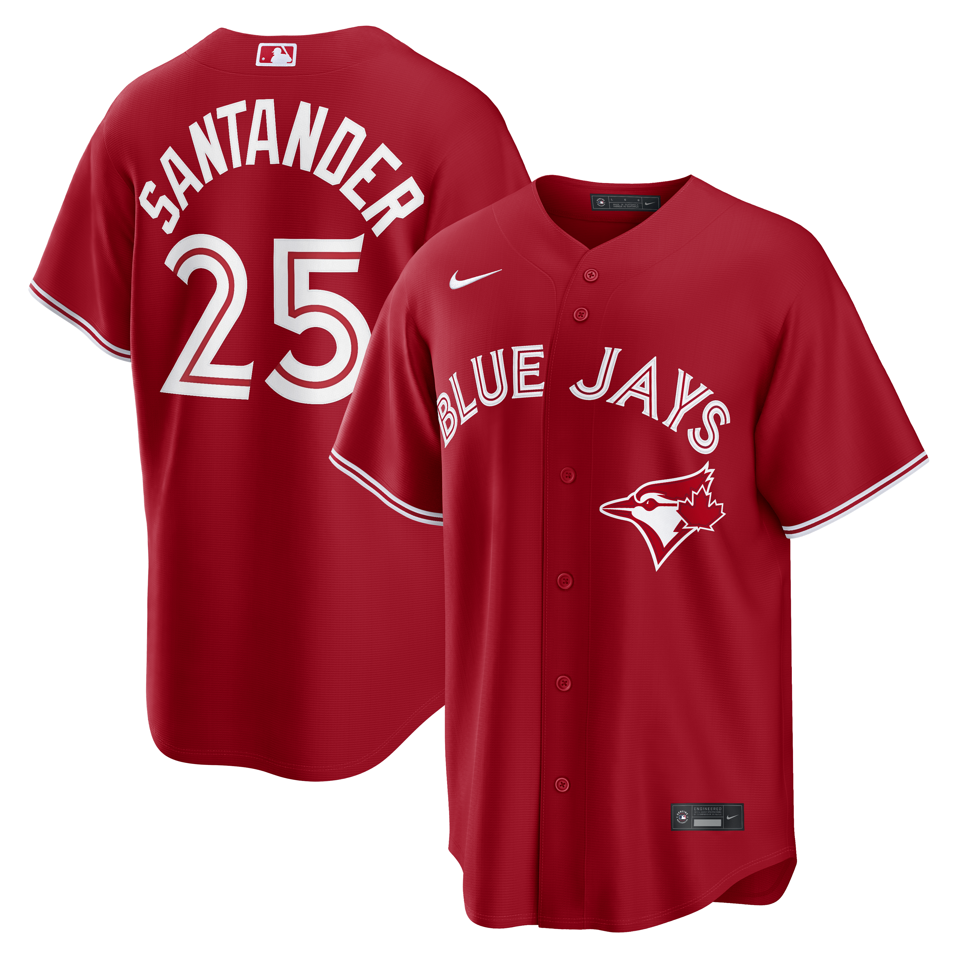 Anthony Santander Toronto Blue Jays Canada Day Replica Jersey Red