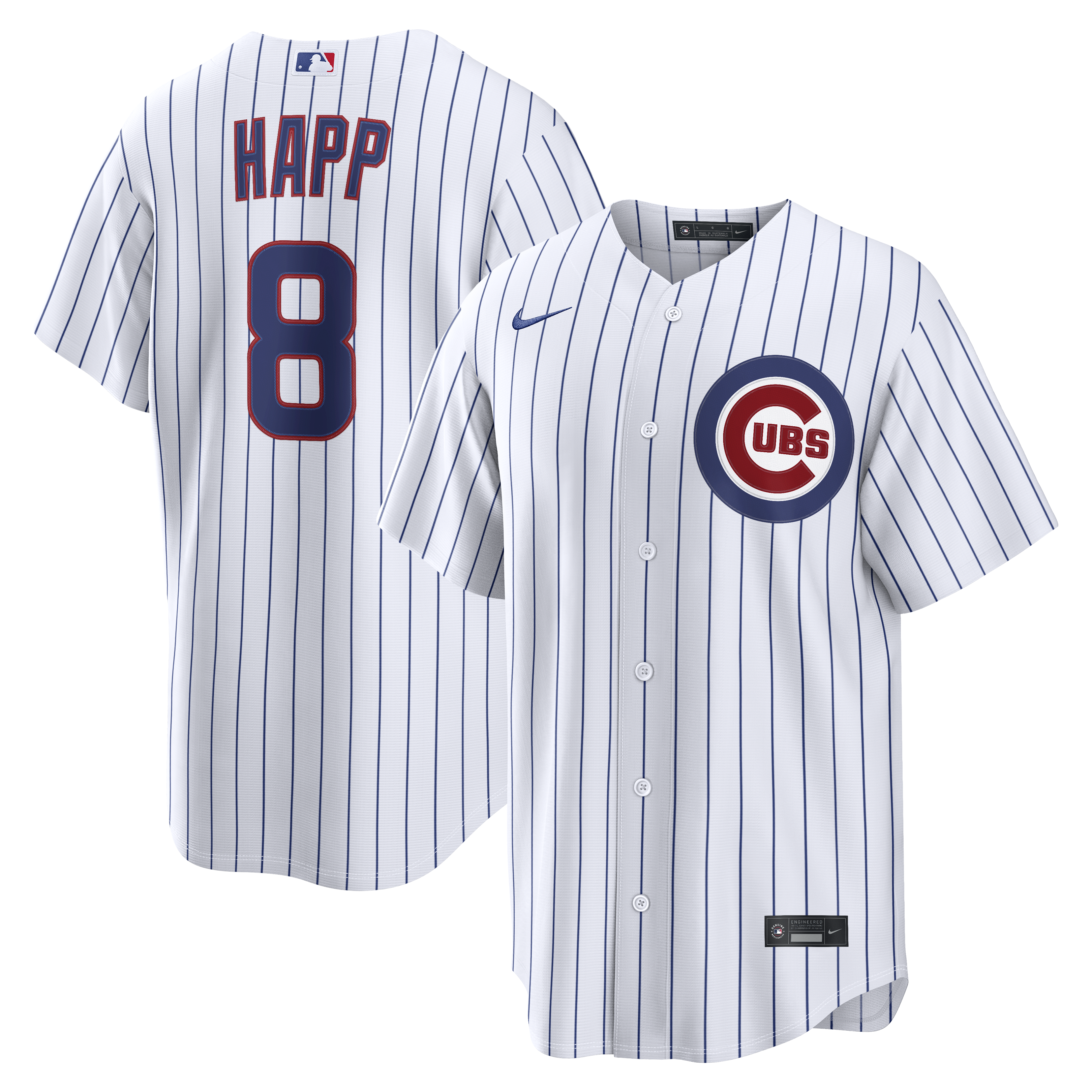 Ian Happ Chicago Cubs Home Replica Jersey White
