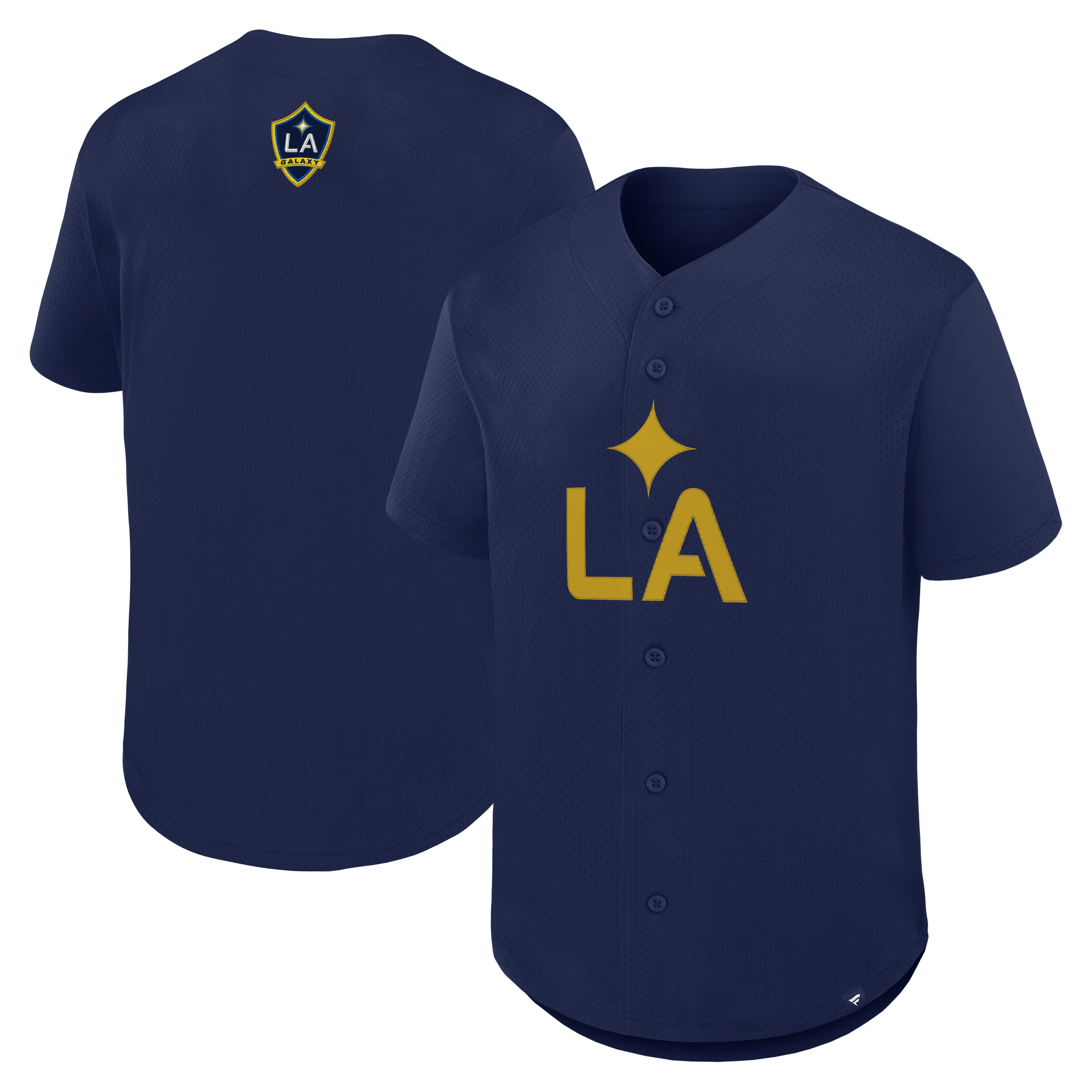 La Galaxy Maximum Intensity Button Up Jersey Navy