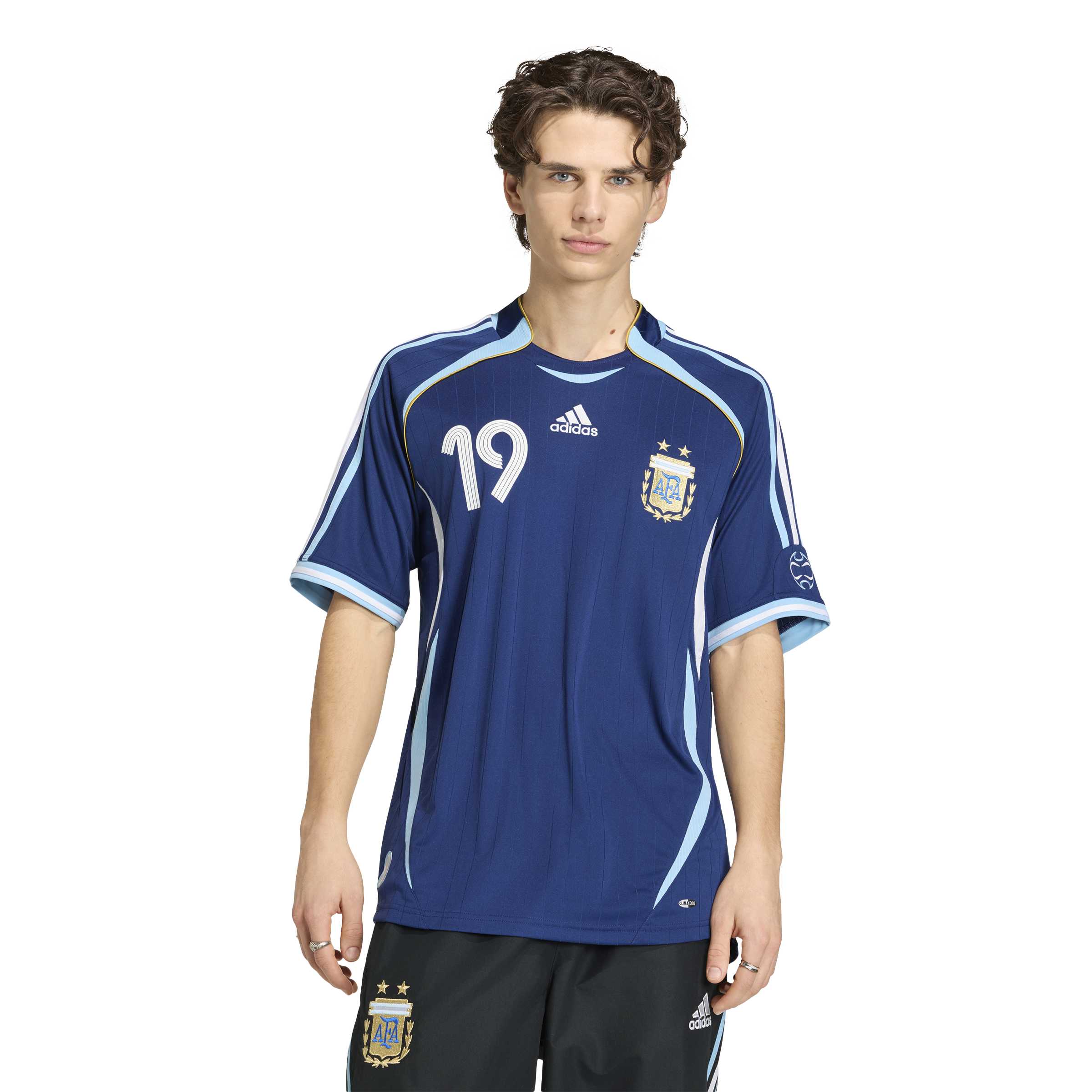 Lionel Messi Argentina National Team 2006 Bringback Away Jersey Navy