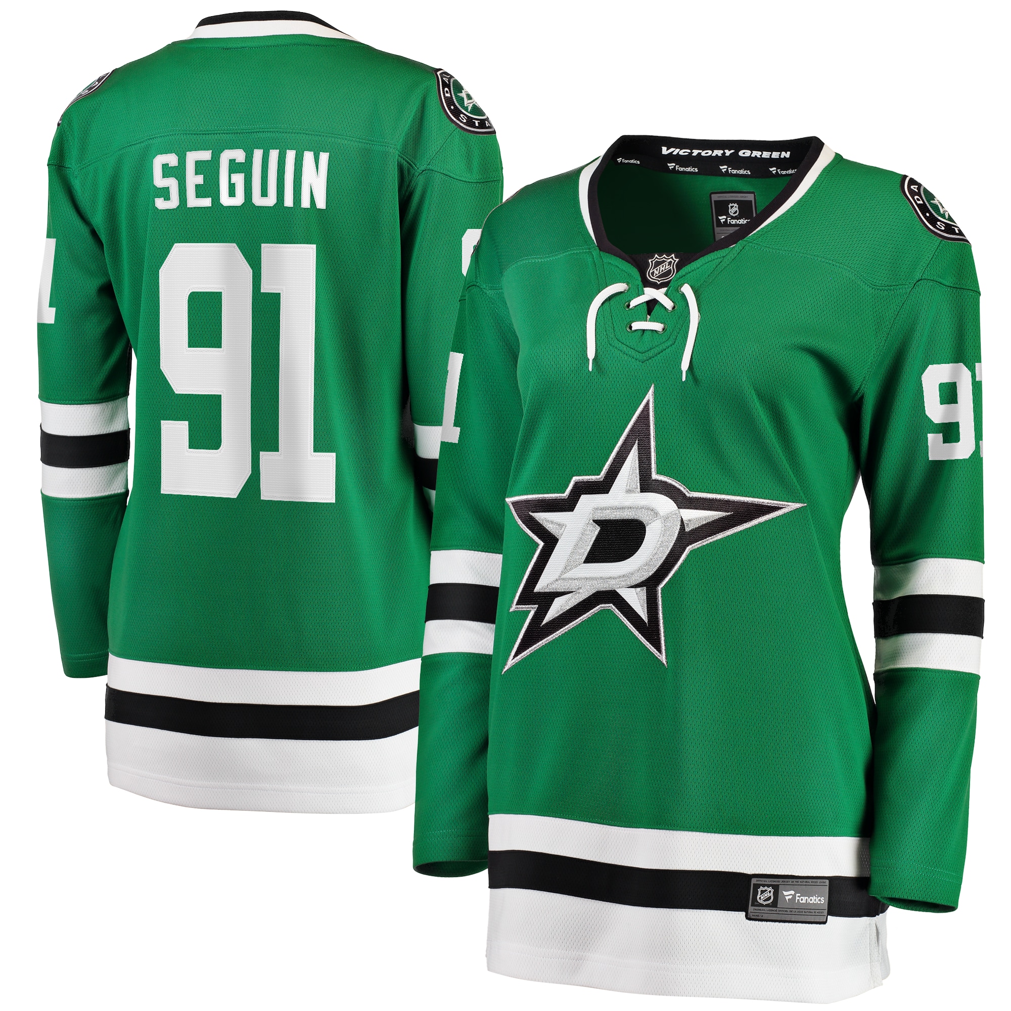 Tyler Seguin Dallas Stars Women S Home Breakaway Player Jersey Kelly Green