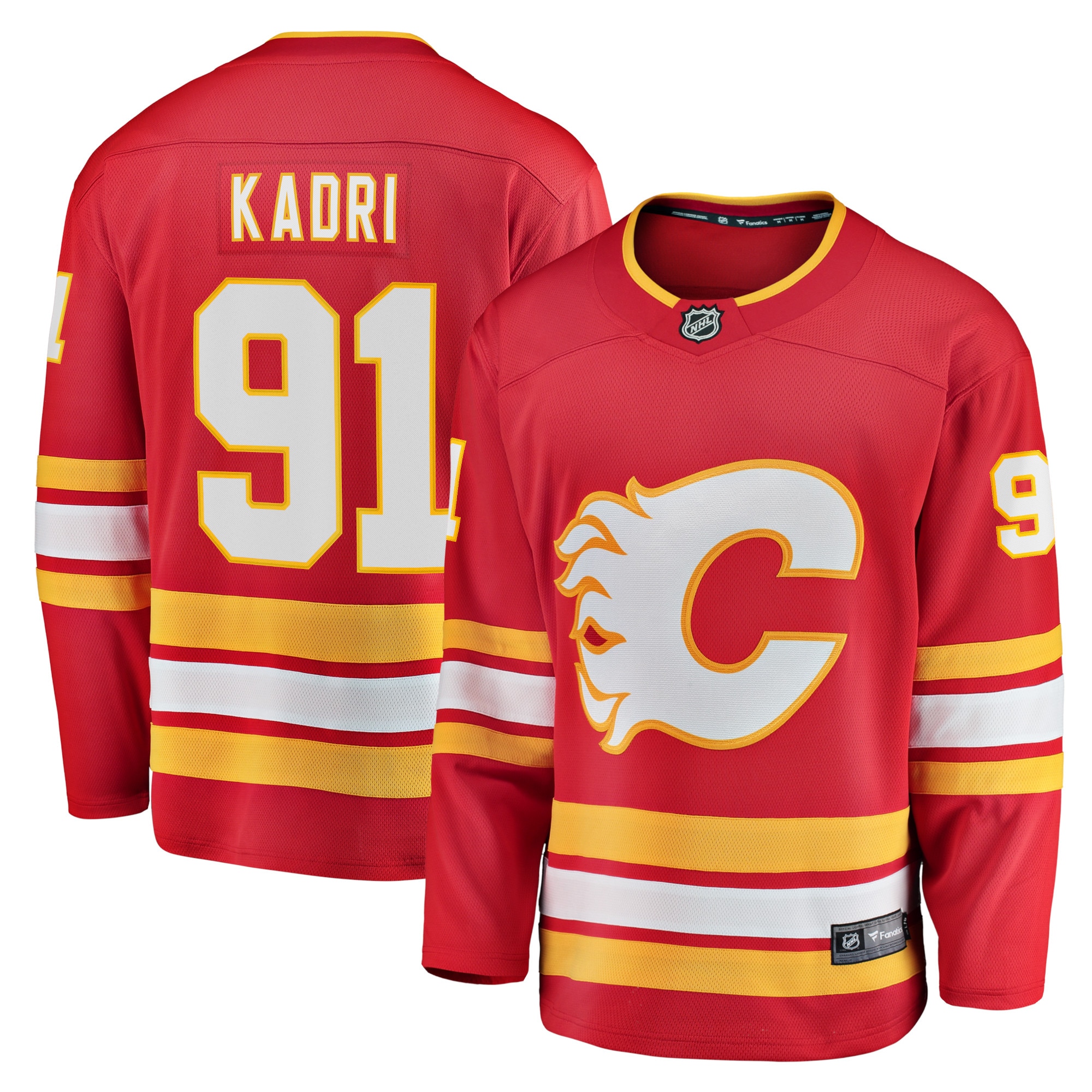 Nazem Kadri Calgary Flames Home Breakaway Player Jersey Red