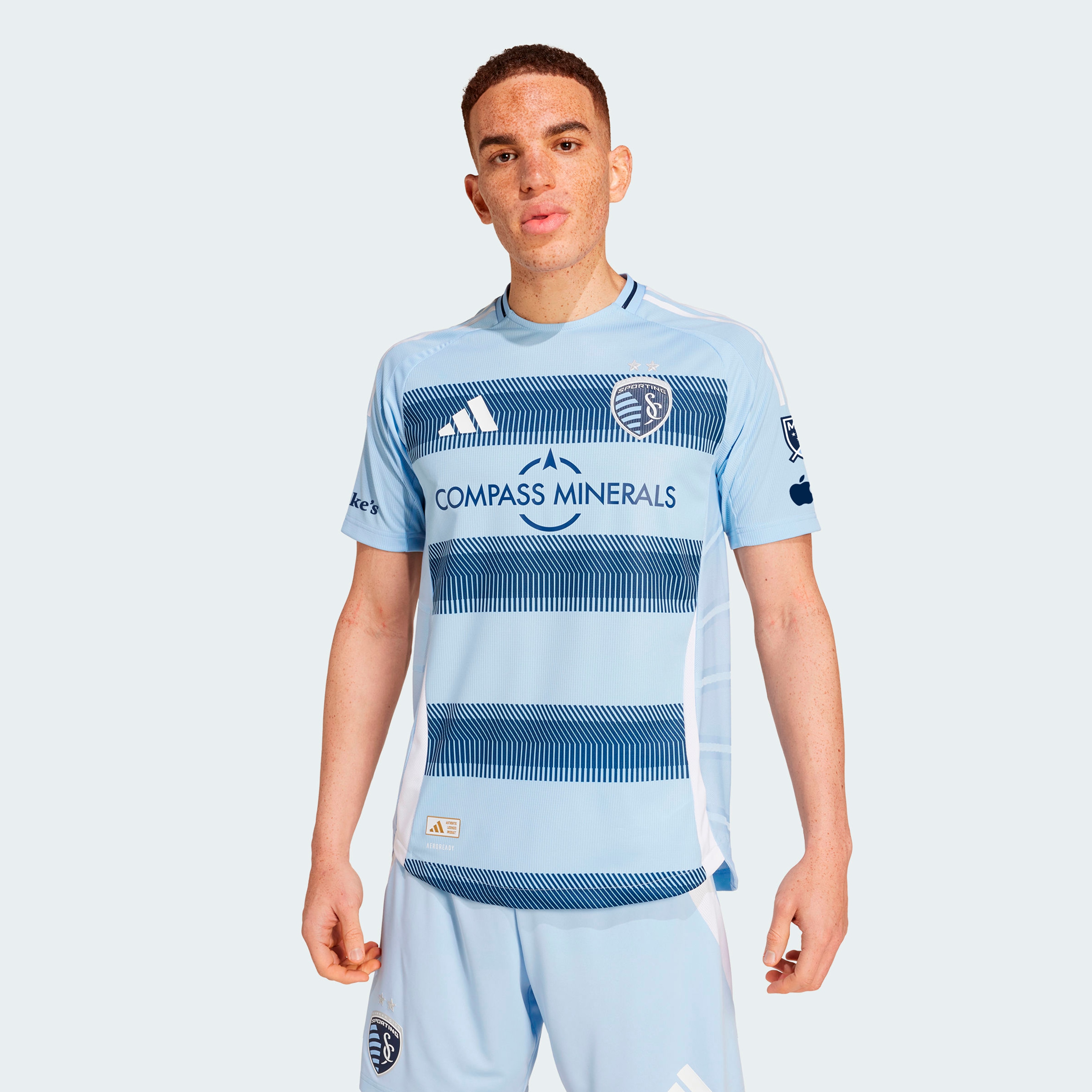 Sporting Kansas City 2025 One Kc On Field Jersey Light Blue